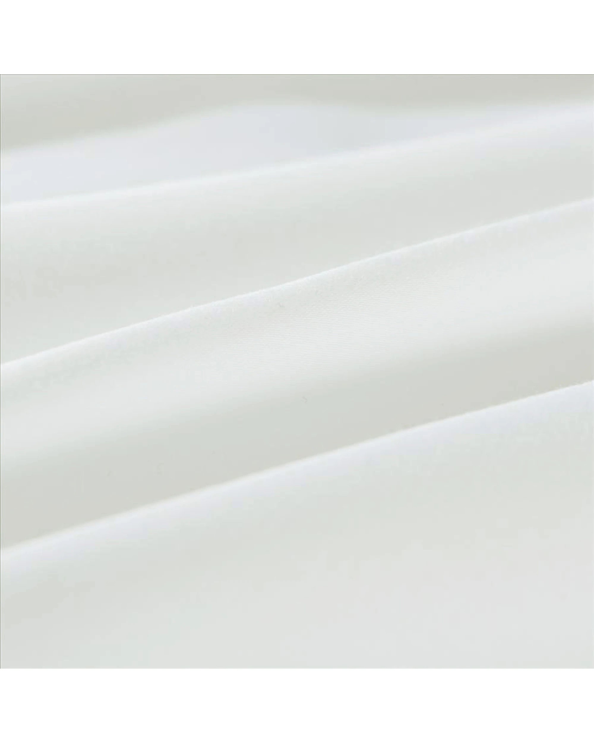 4 Cotton More 100% Cotton 800TC Sateen Plain Quilt Cover Set King - White, 4 of 4