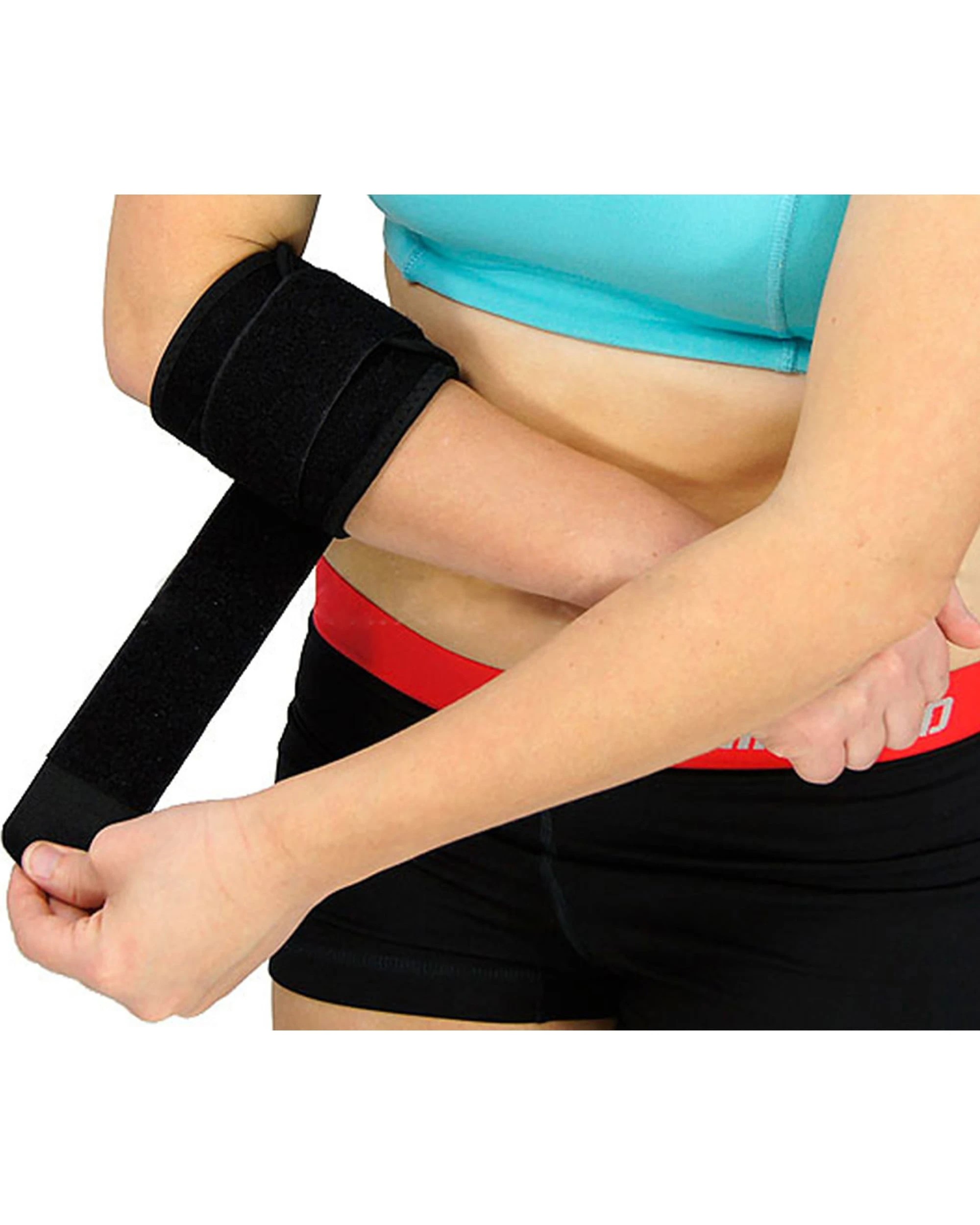 4 Powertrain Sports Tennis Elbow Sports Injury Compression Support - Black, 4 of 4