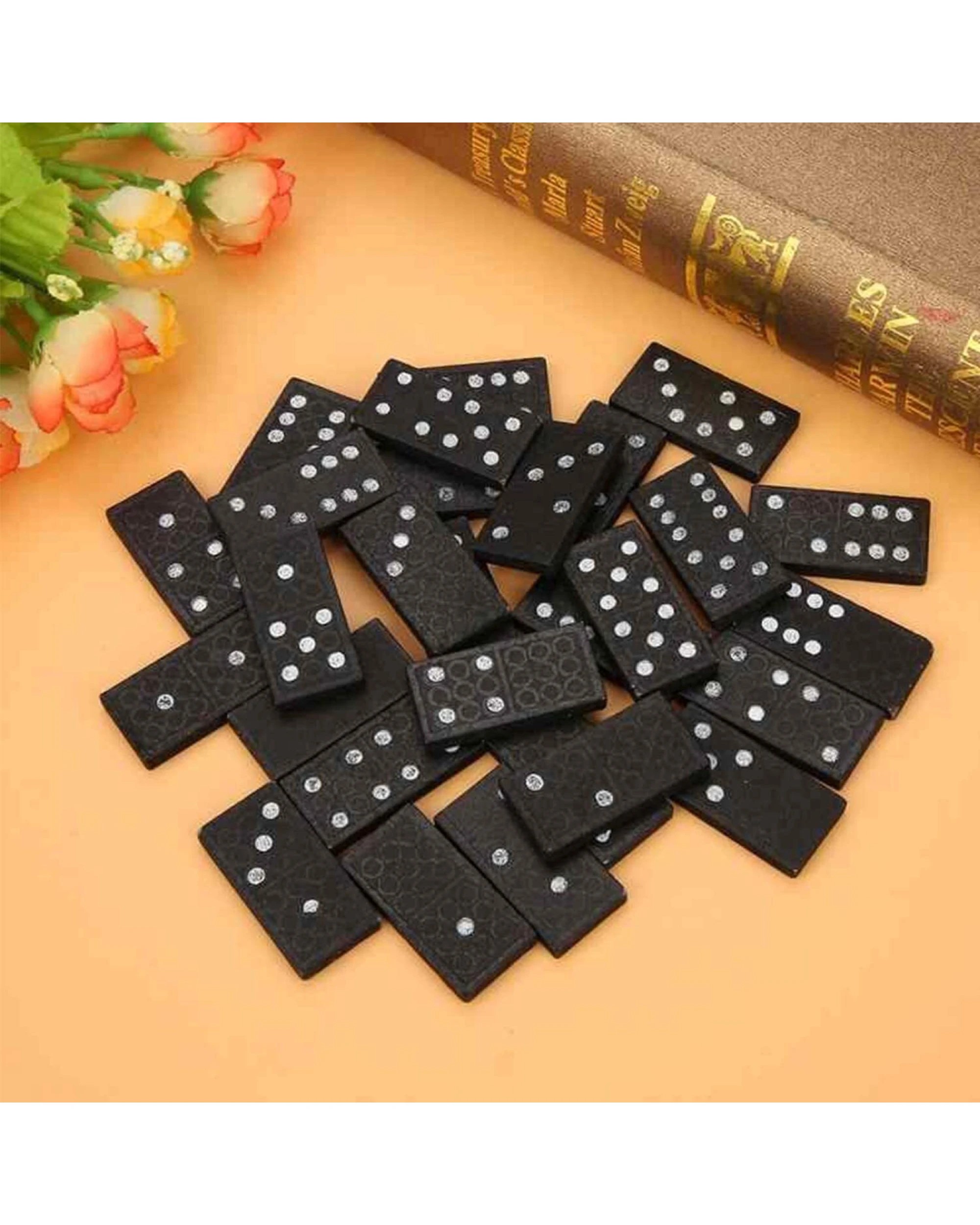 5 BR Toys Domino Set Wooden Box Kids Children Traditional Toy, 5 of 9