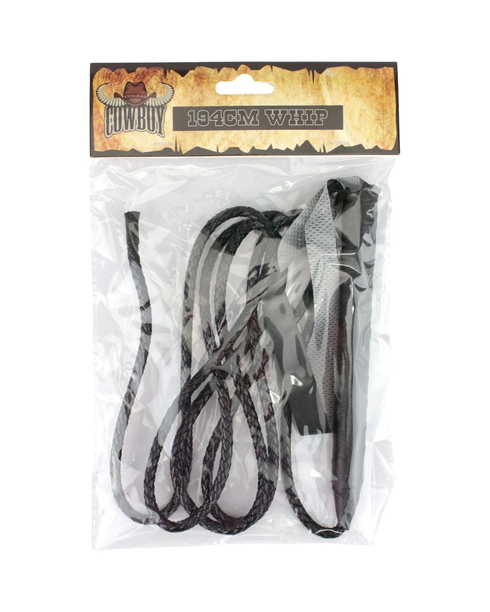 2 Party Planet Cowboy Whip - Brown, 2 of 3