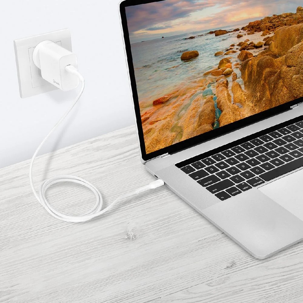 5 Bonelk Long-life Easy Grip USB-C to USB-C Cable 100W 1.2m Wht, 5 of 8
