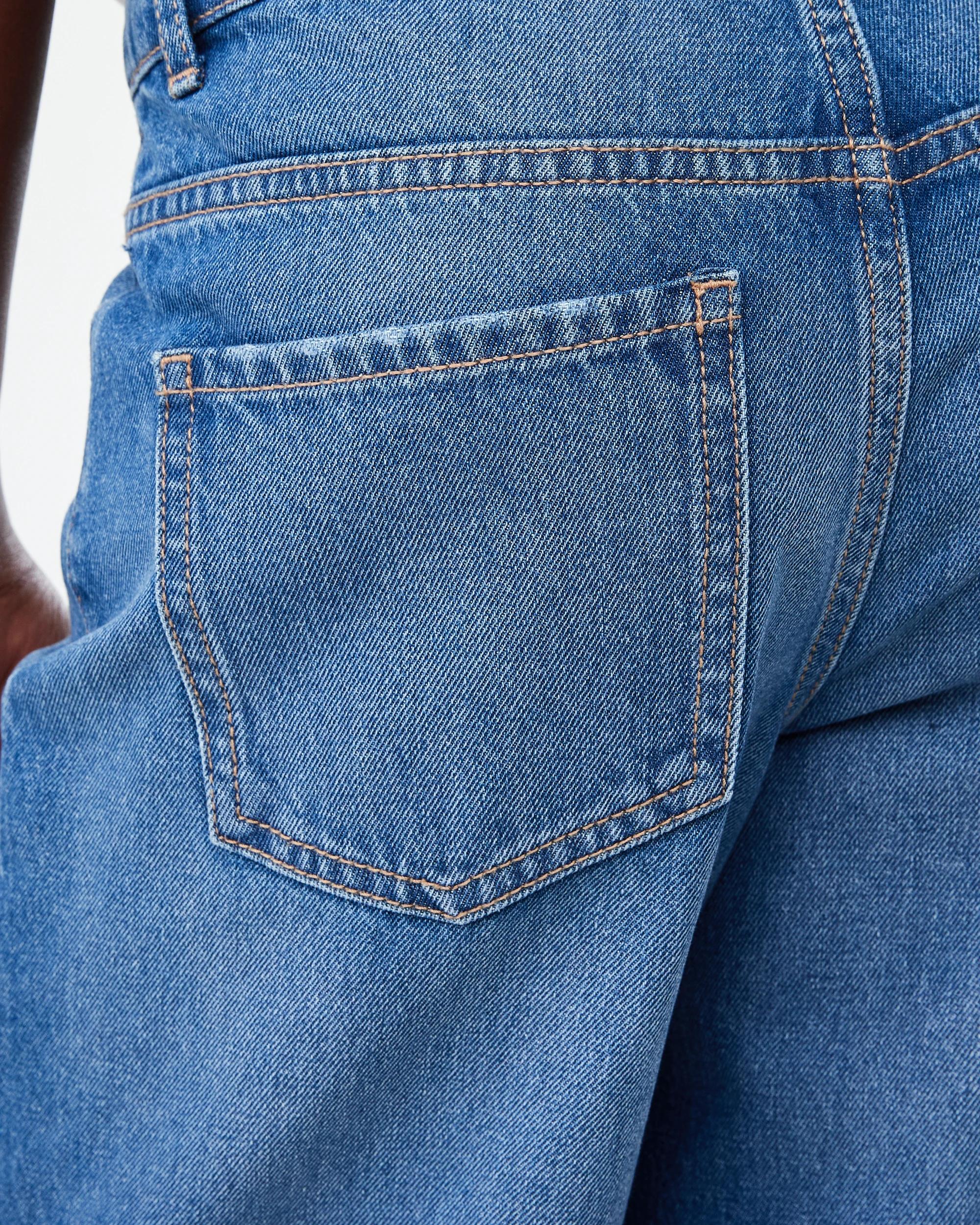 5 Relaxed Leg Jeans Mid Denim, 5 of 7