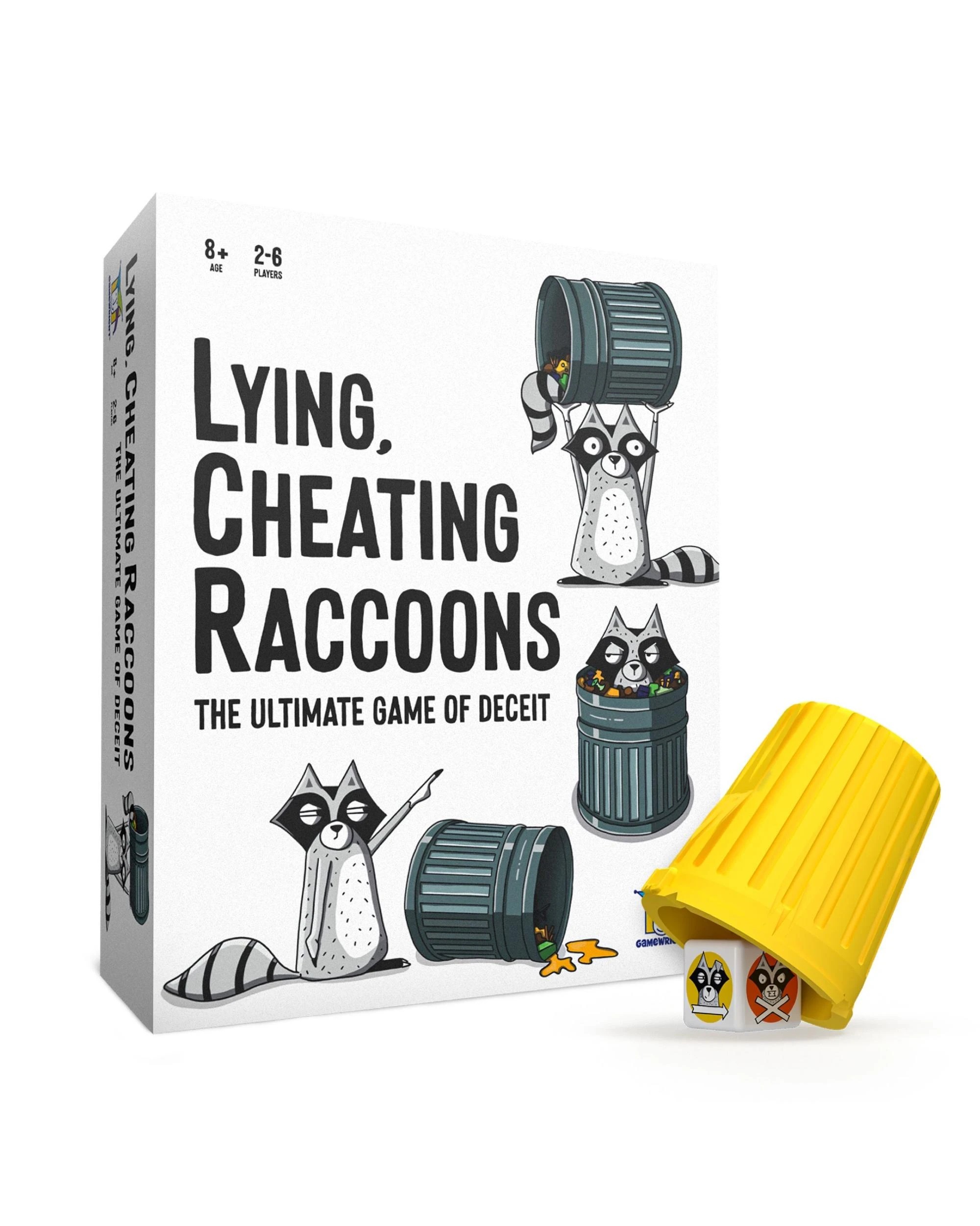 1 Lying, Cheating Raccoons Game, 1 of 6