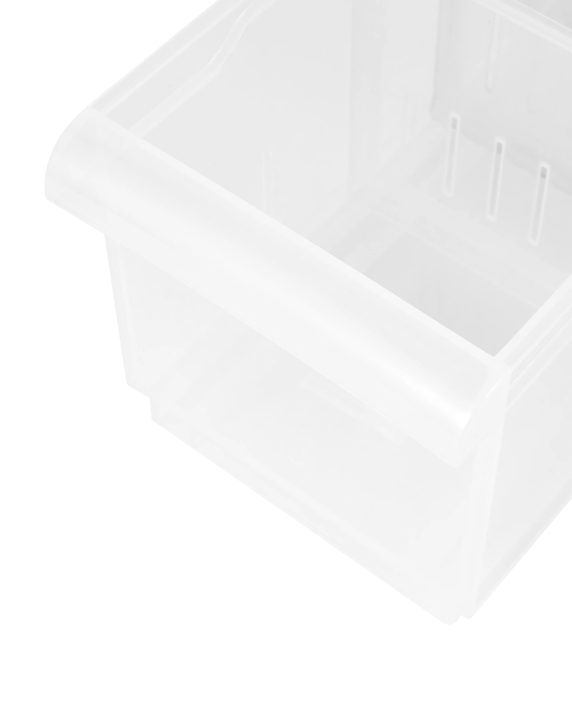6 High Stackable Roller Storage - Clear, 6 of 8