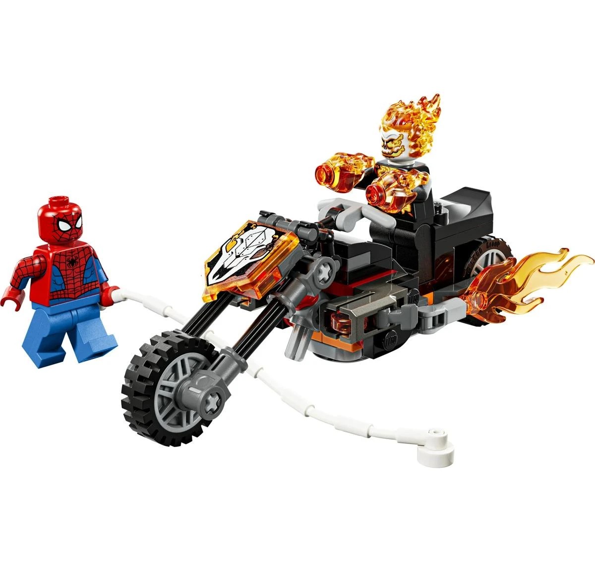 2 LEGO Super Heroes Spider-Man vs. Ghost Rider Motorcycle 76335, 2 of 10