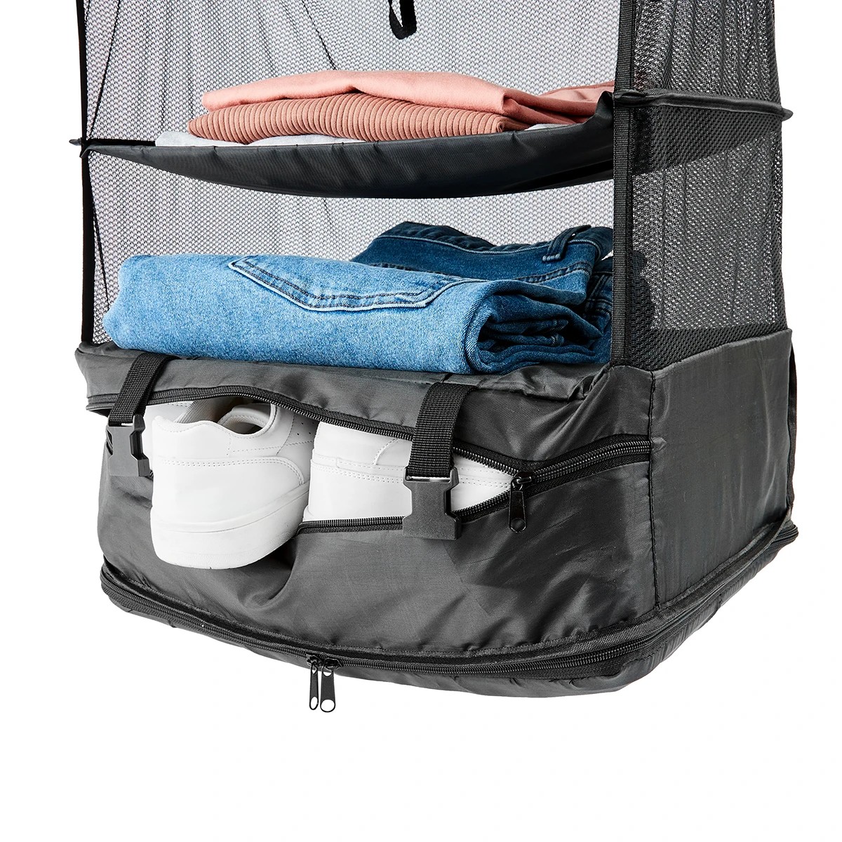 5 Hanging Packing Cube - Black, 5 of 10