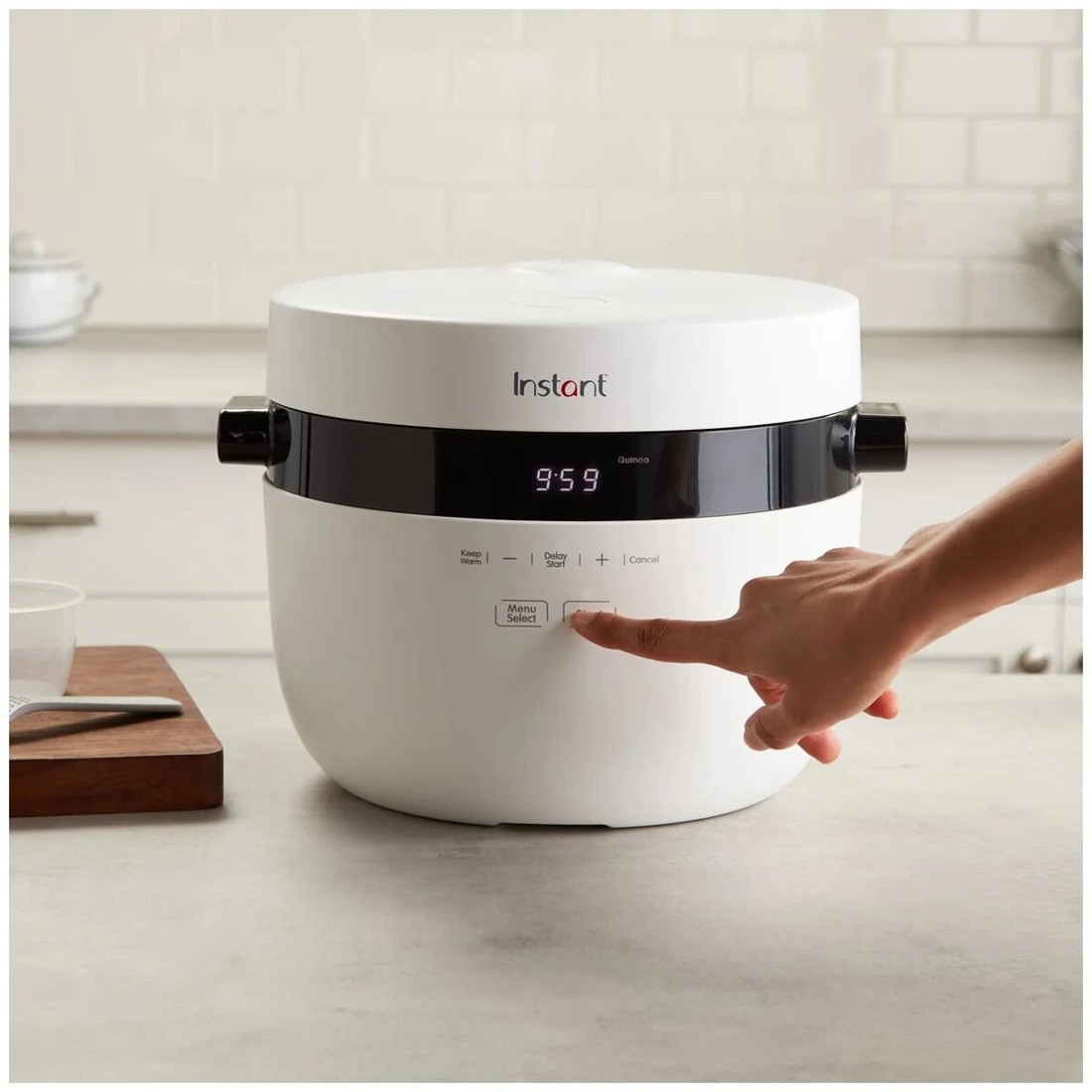 4 Instant Pot 10 Cup Rice & Grain Cooker- White, 4 of 5
