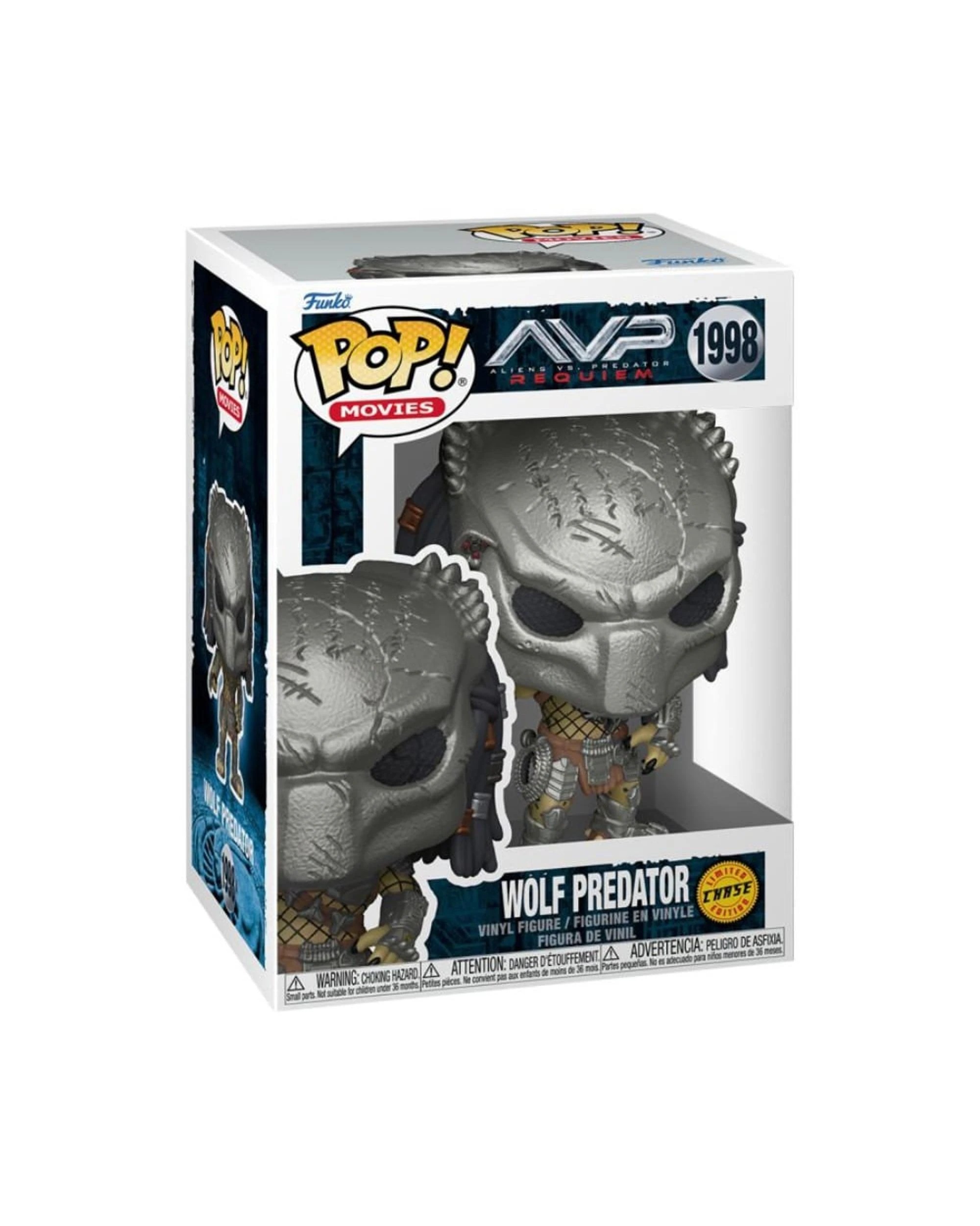 6 Alien Vs Predator Requiem Wolf Predator Funko POP! Vinyl, 6 of 6