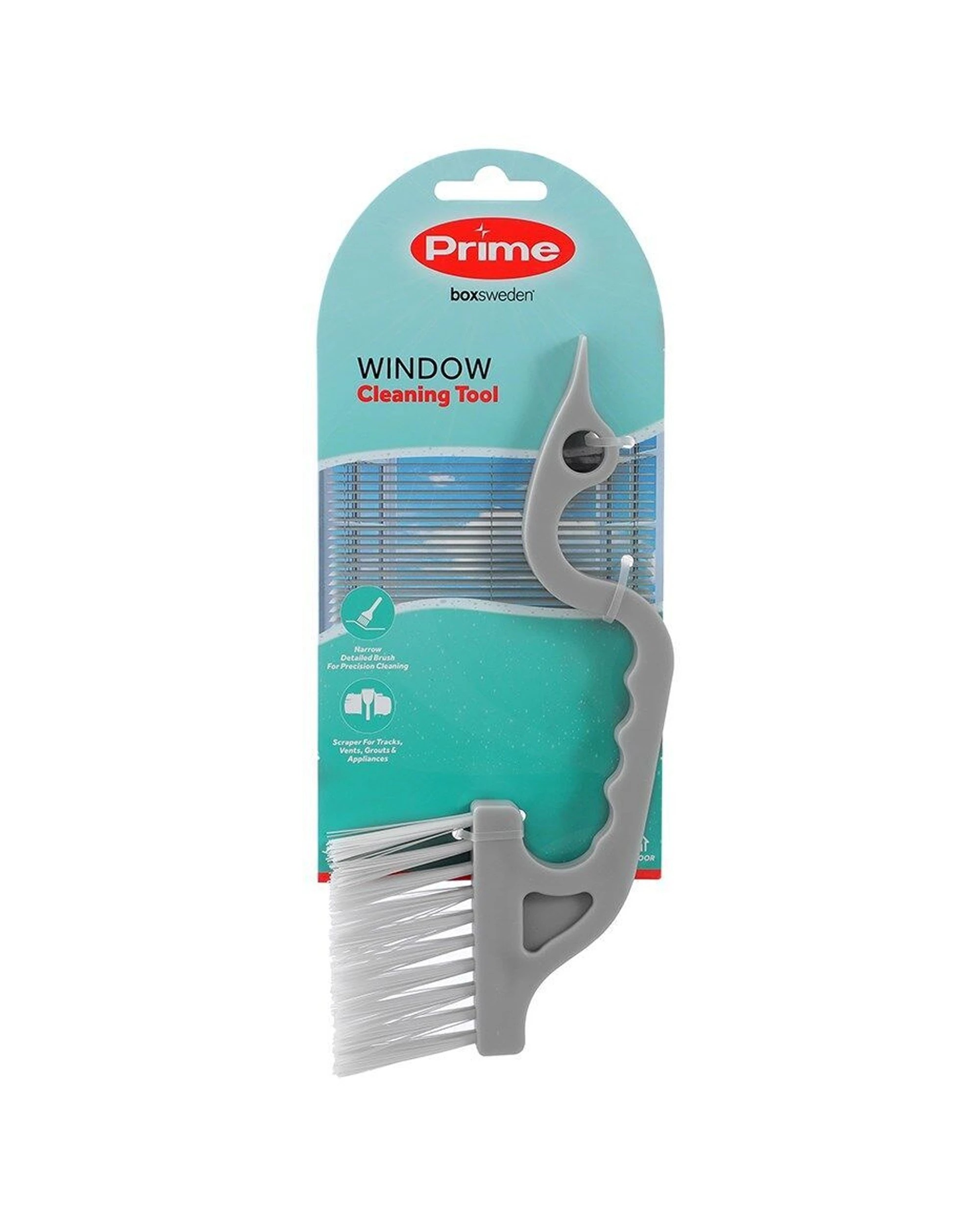 2 Boxsweden 6PK Prime Indoor Window Cleaning Brush Comfort Grip Handle - Multi, 2 of 7