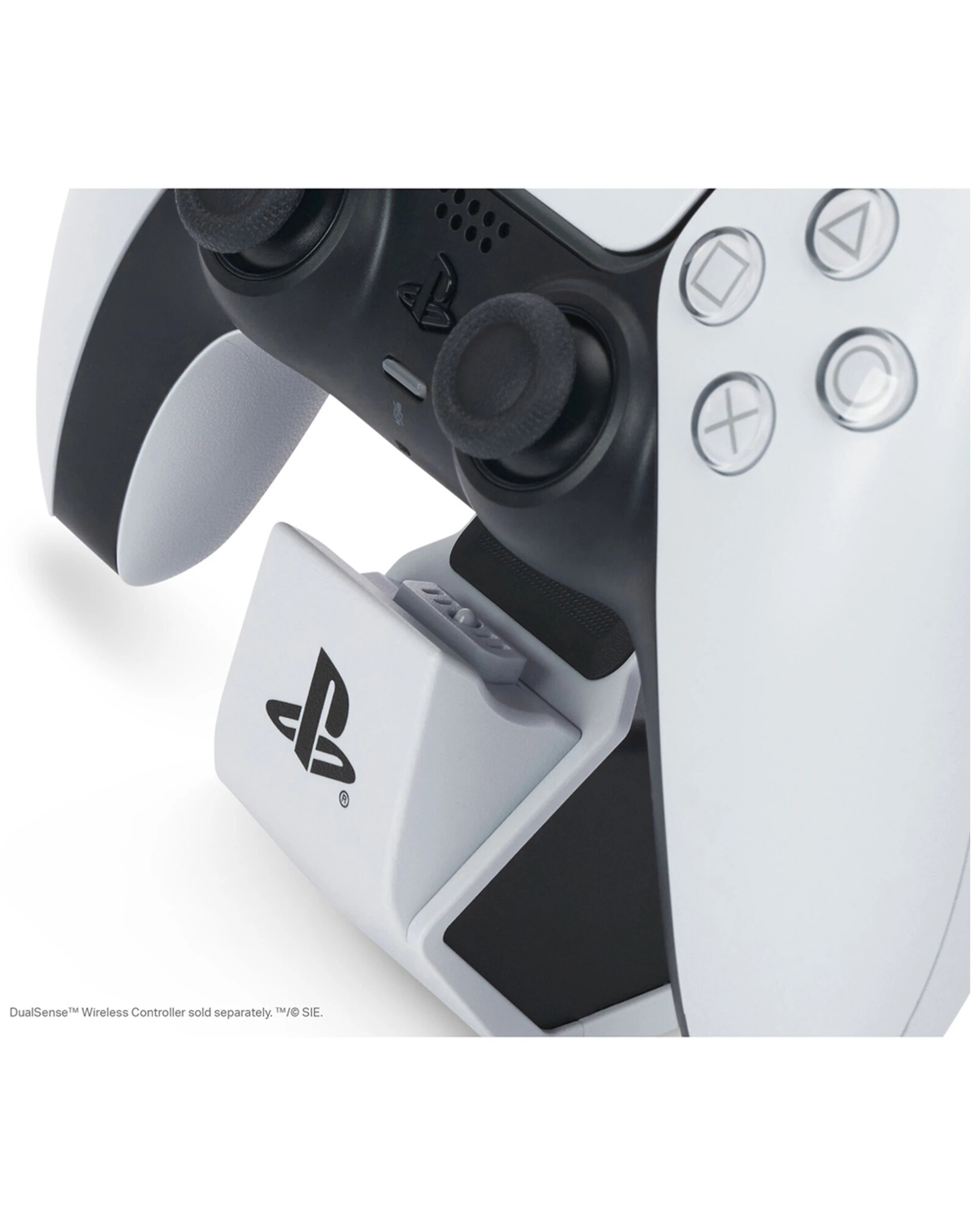 4 Powera Ps5 Solo Gaming Dualsense Wireless Controller Charger Station - White, 4 of 7