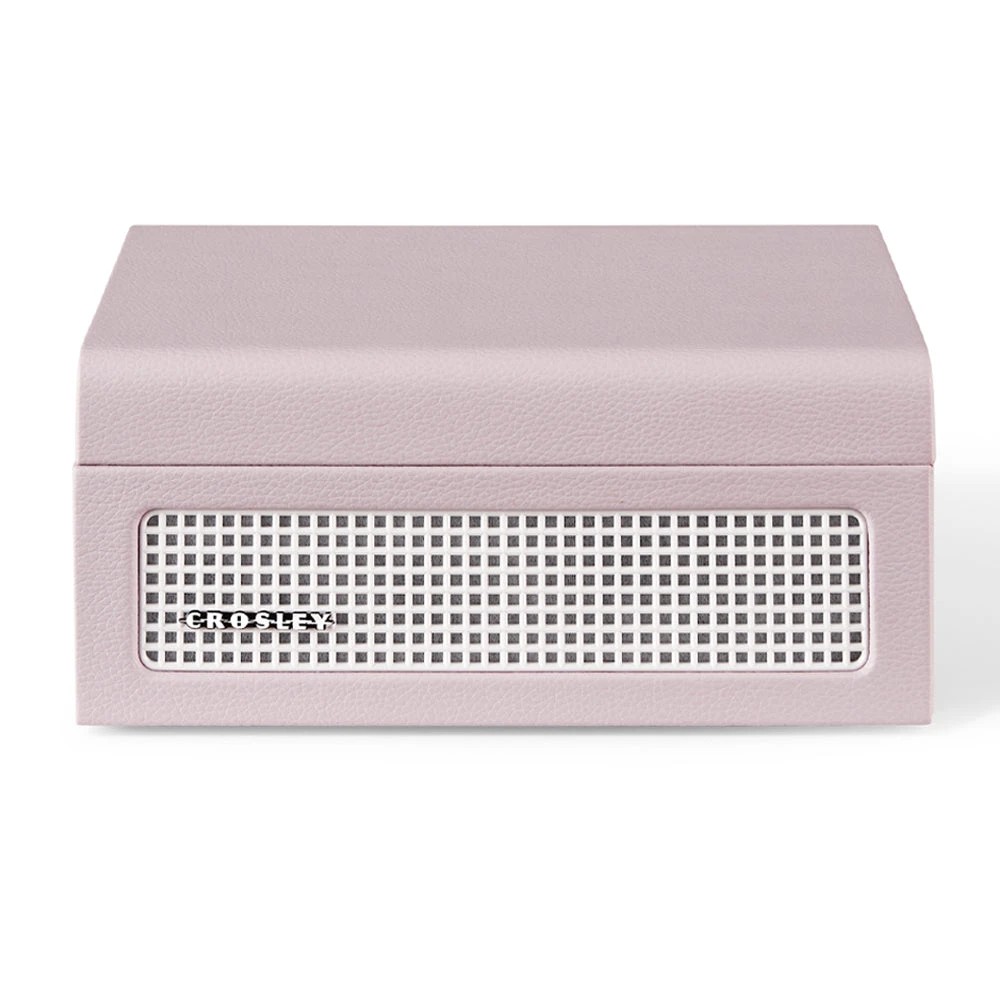 5 Crosley Voyager Portable Retro CD Player with Stereo Bluetooth Speakers, FM Radio - Amethyst - Purple, 5 of 6