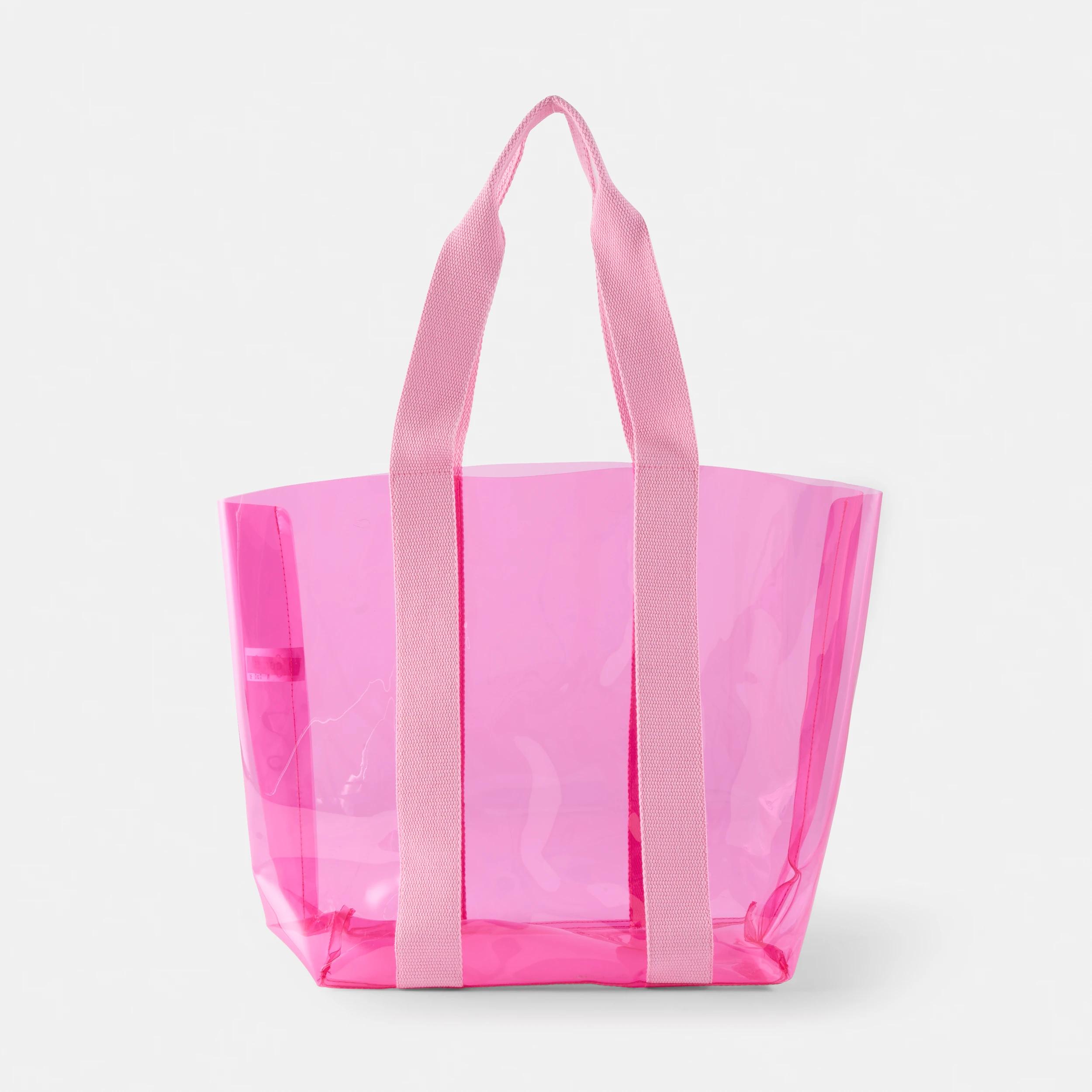 1 Jelly Tote Bag BEETROOT PINK, 1 of 5