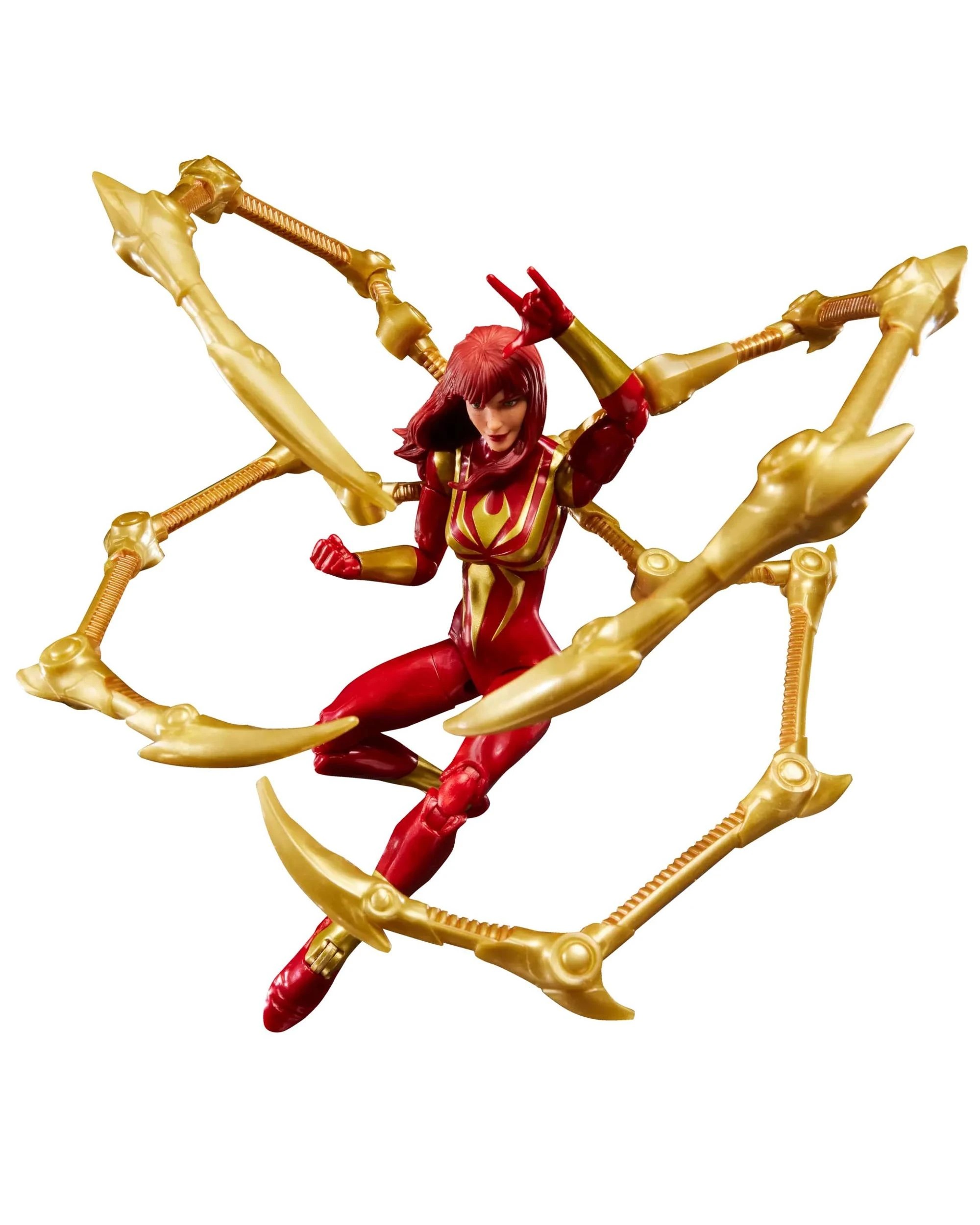 6 Marvel Legends Series Magic: The Gathering Mary Jane Watson - Iron Spider, 6 of 9