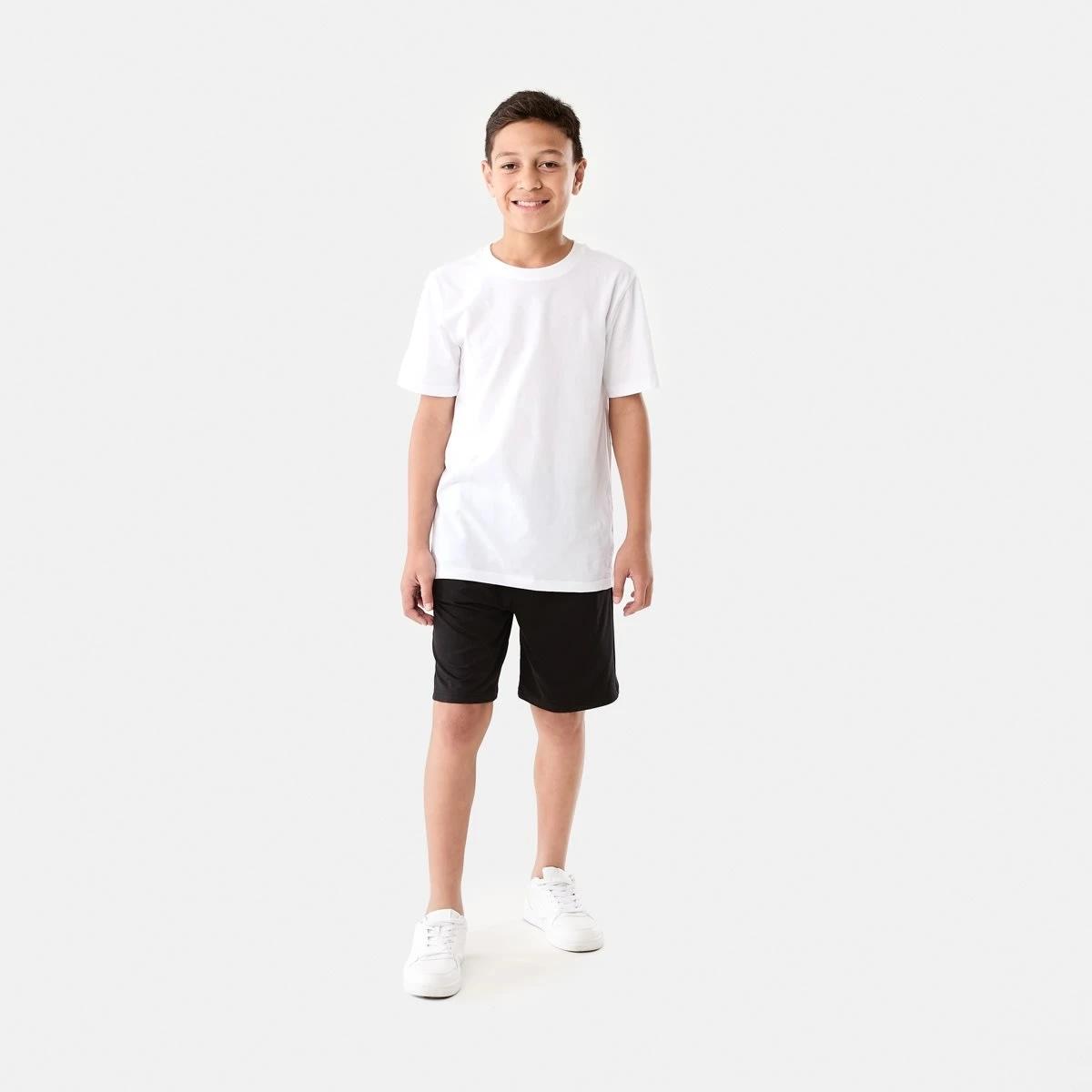 5 Active Kids Knit Shorts BLACK, 5 of 6