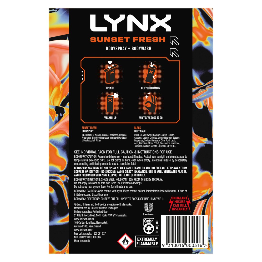 2 LYNX Sunset Fresh Duo Set, 2 of 2