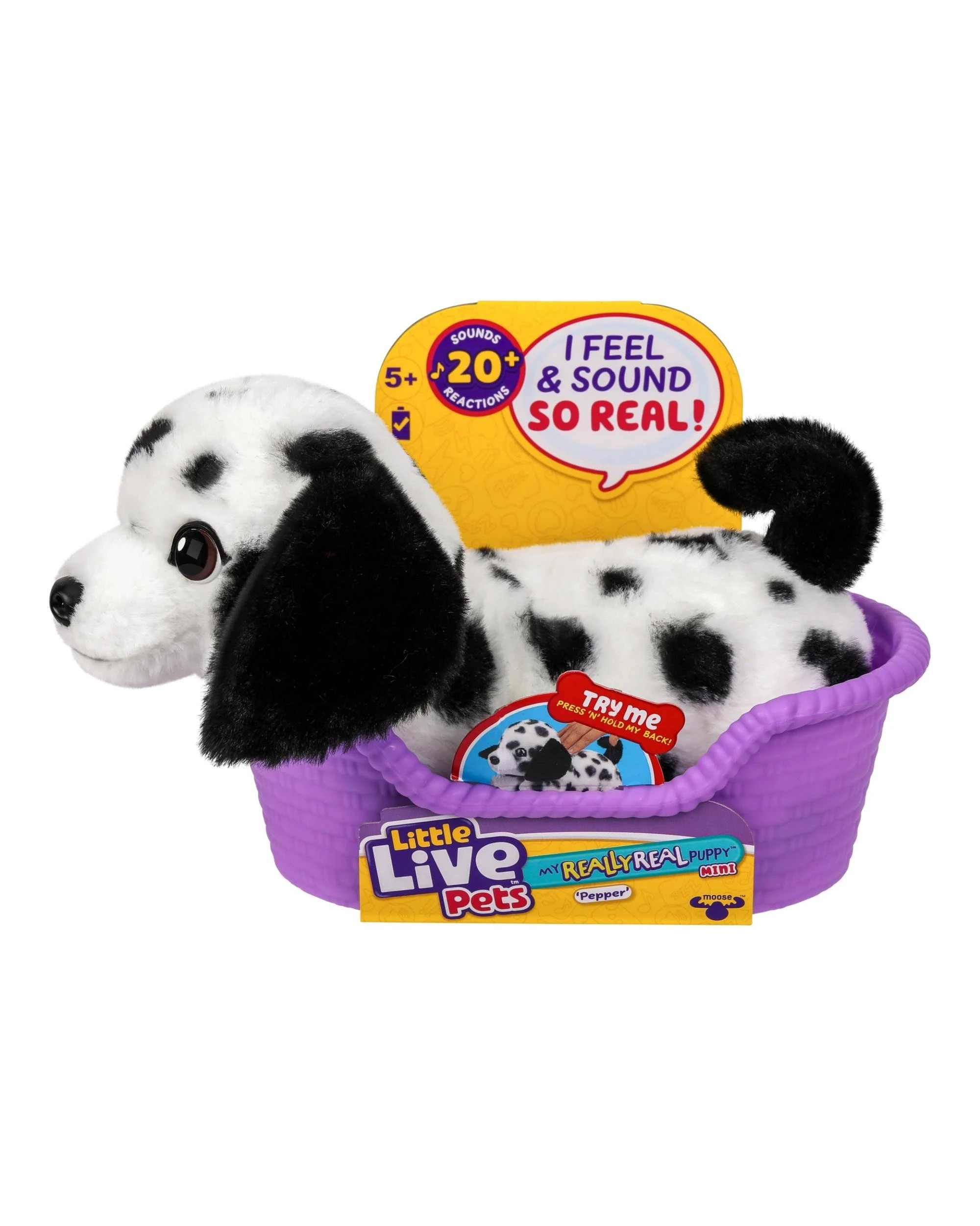 1 Little Live Pets My Really Real Mini Puppy Pepper, 1 of 10