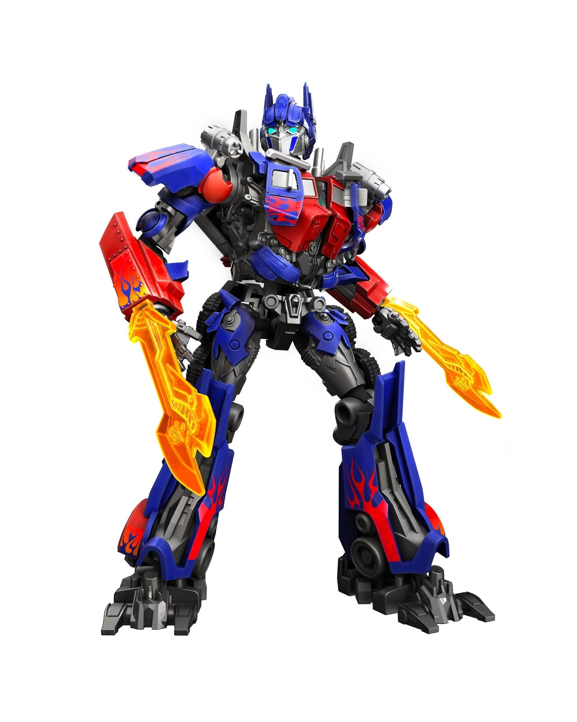 6 Blokees Transformers Classic Class 09 Movie 1 Optimus Prime Model Kit, 6 of 8