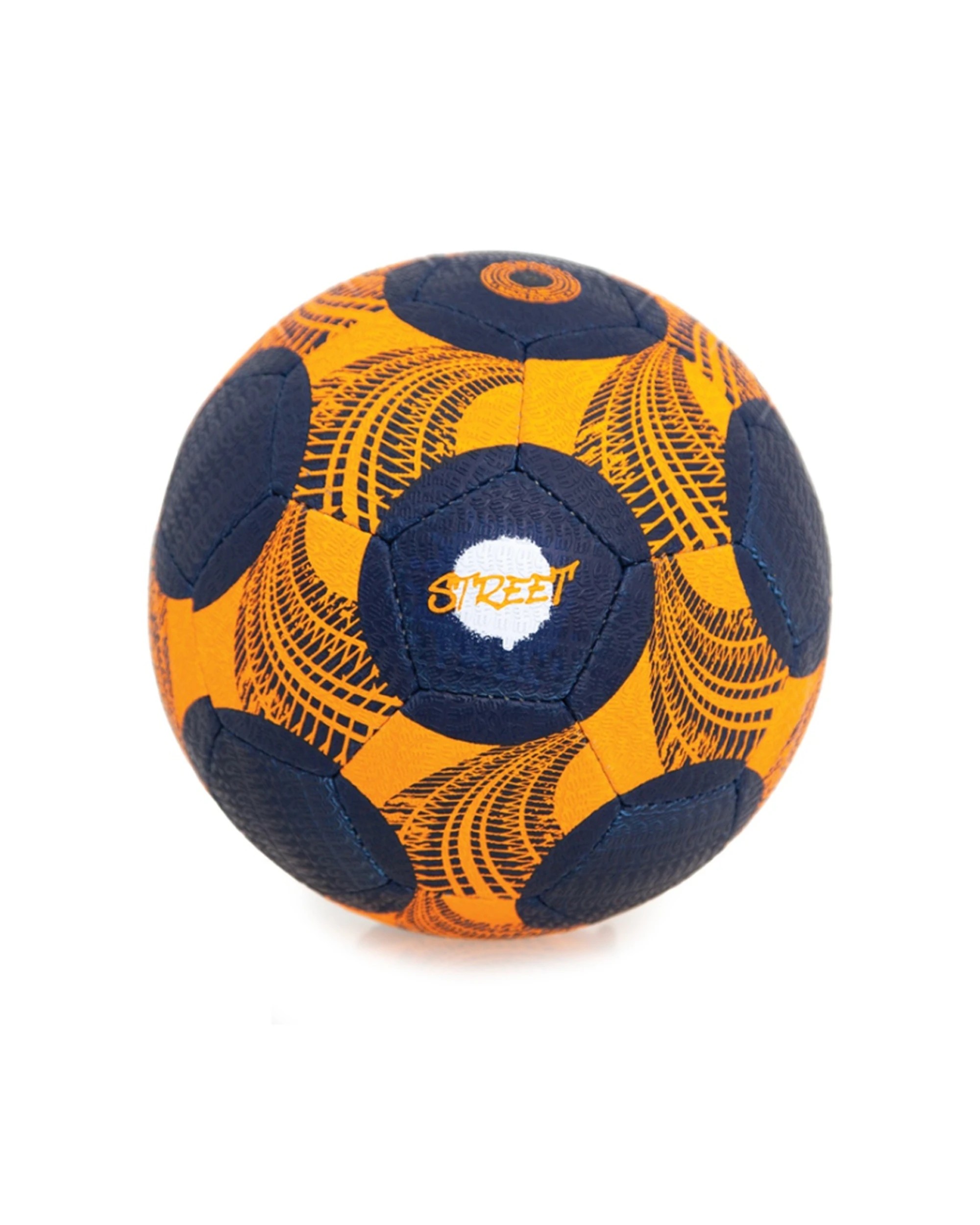 1 Victor Sports Soccer Ball Street Durable Rubber Size 5 - Orange, 1 of 3