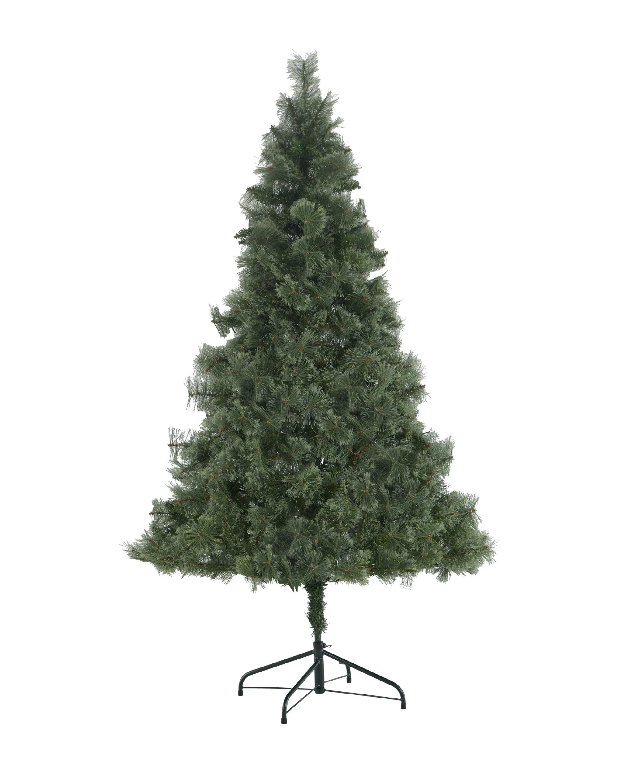 2 Christabelle 1.8m Christmas Tree Cashmere Pine 6ft Pre-Lit with LED Lights, 2 of 6