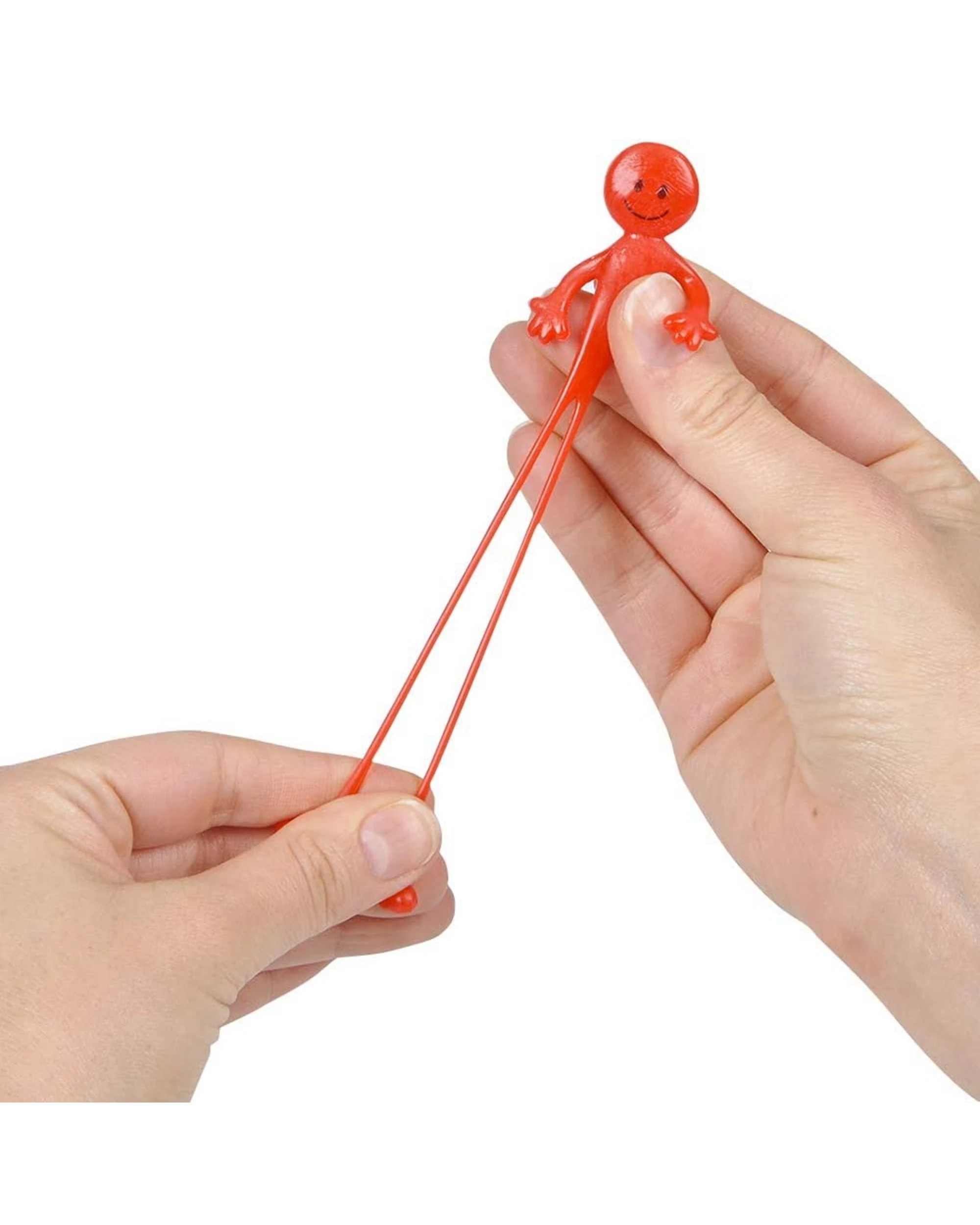2 Partyrama Coloured Stretchy Smiley People Pack of 12, 2 of 2