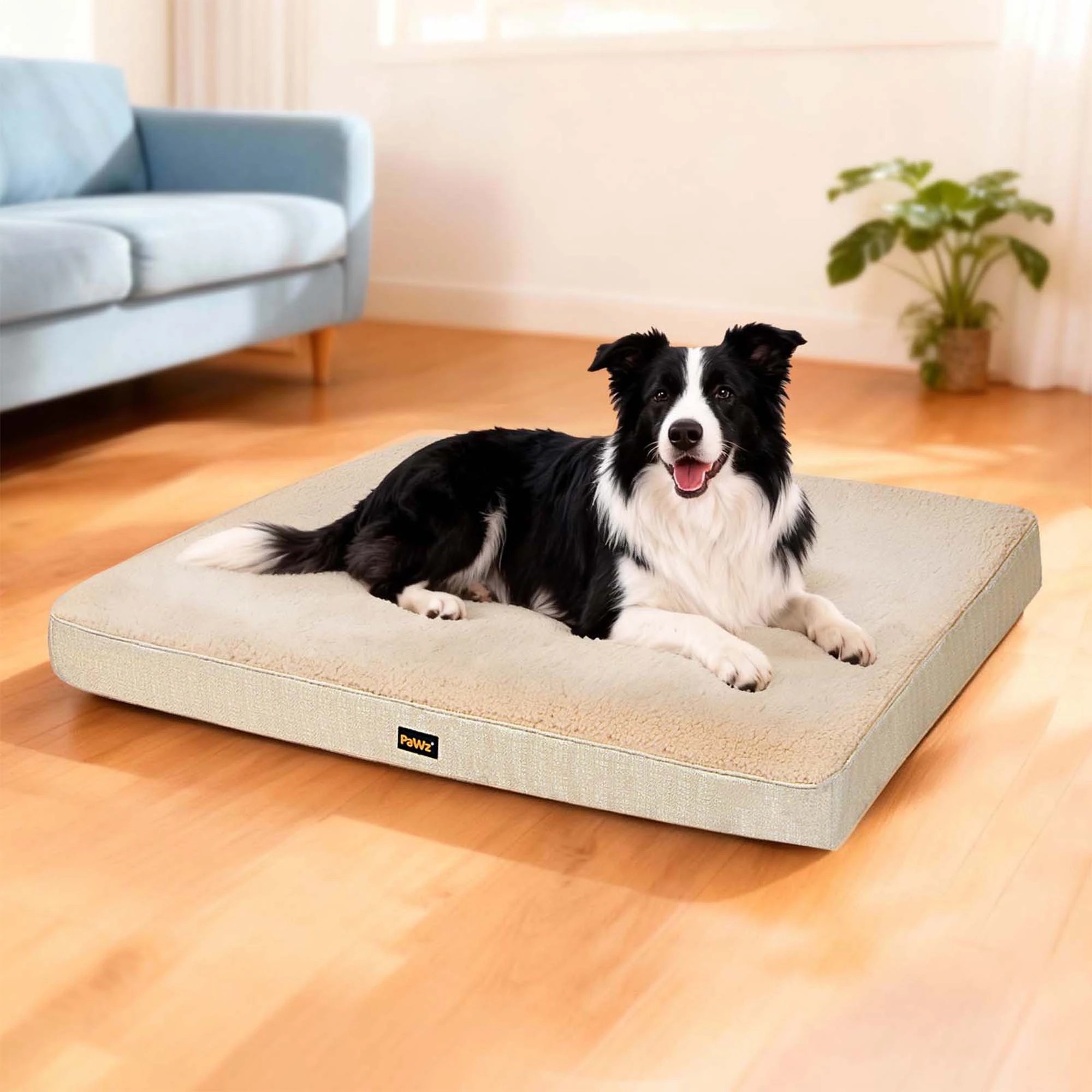 7 Pawz Xl-Size 100X80Cm-Soft Large Dog Pet Bed Pillow Mattress For Crate, 7 of 9