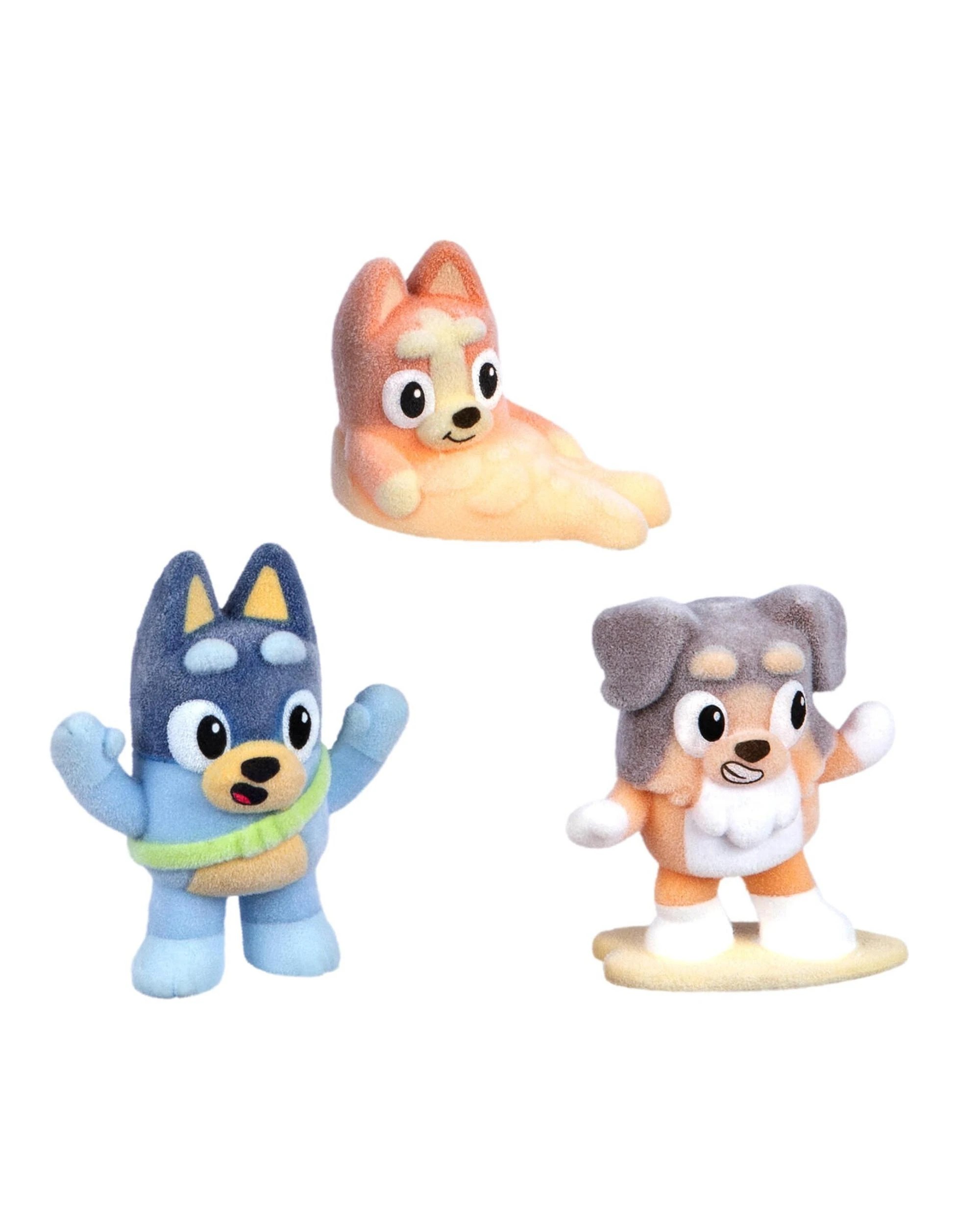6 Bluey Fuzzies Series 1 The Beach Episode Pack, 6 of 7