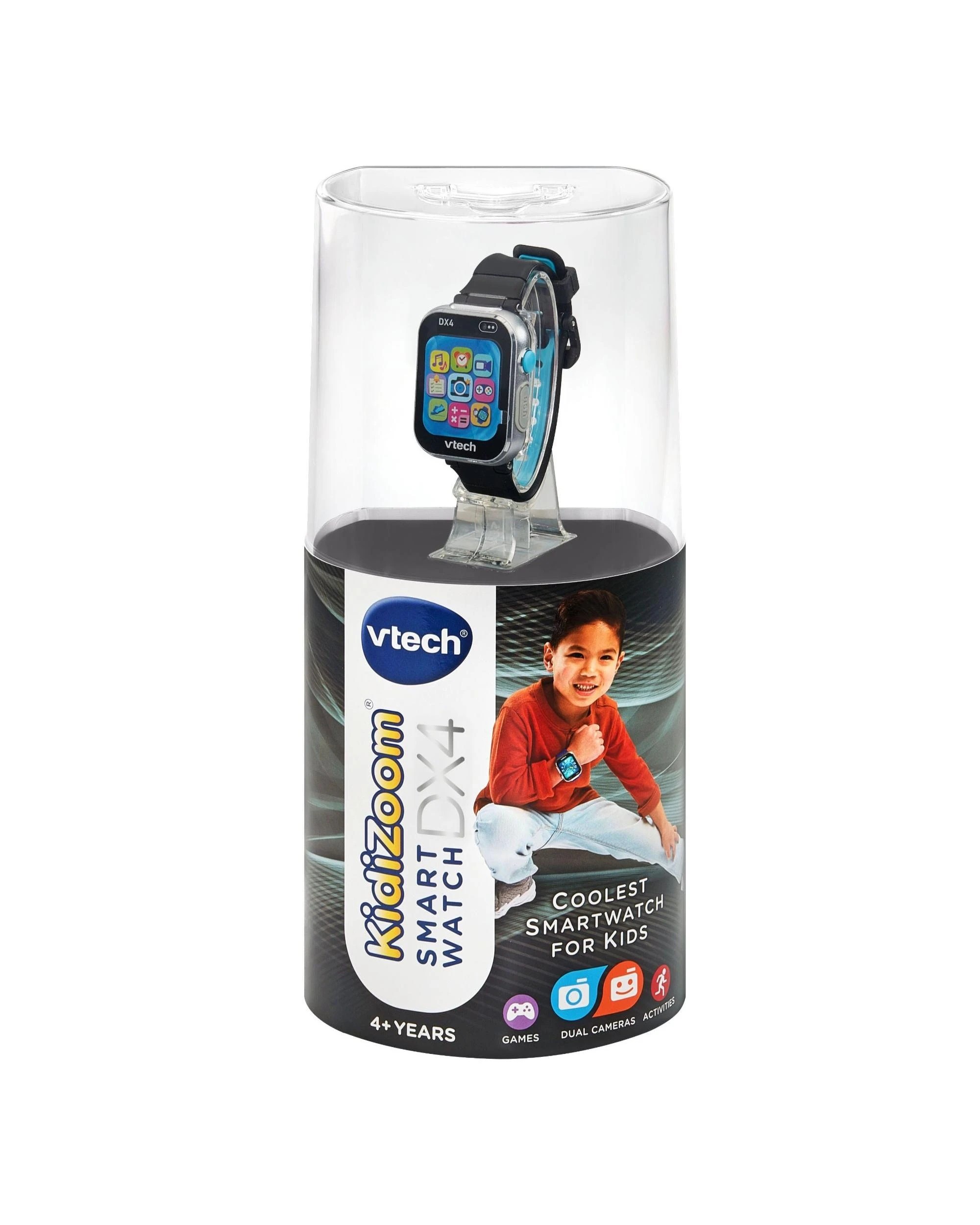 1 VTech KidiZoom Smart Watch DX4 - Black, 1 of 7