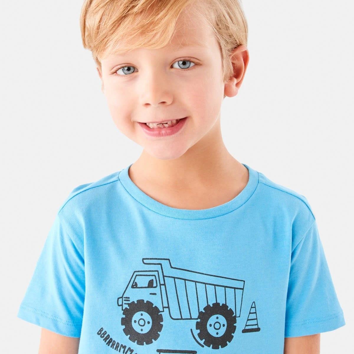 3 Chest Print T-shirt Earth Dig, 3 of 8