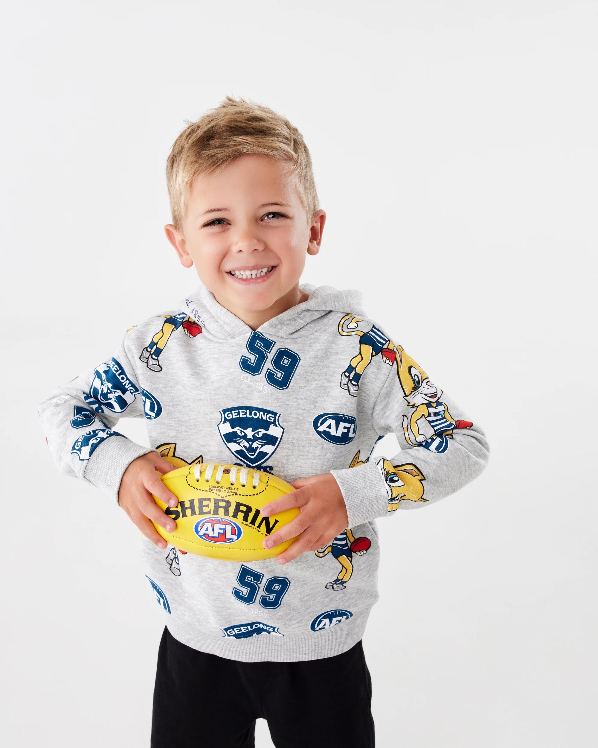 9 Official AFL Kids Hoodie Geelong, 9 of 9