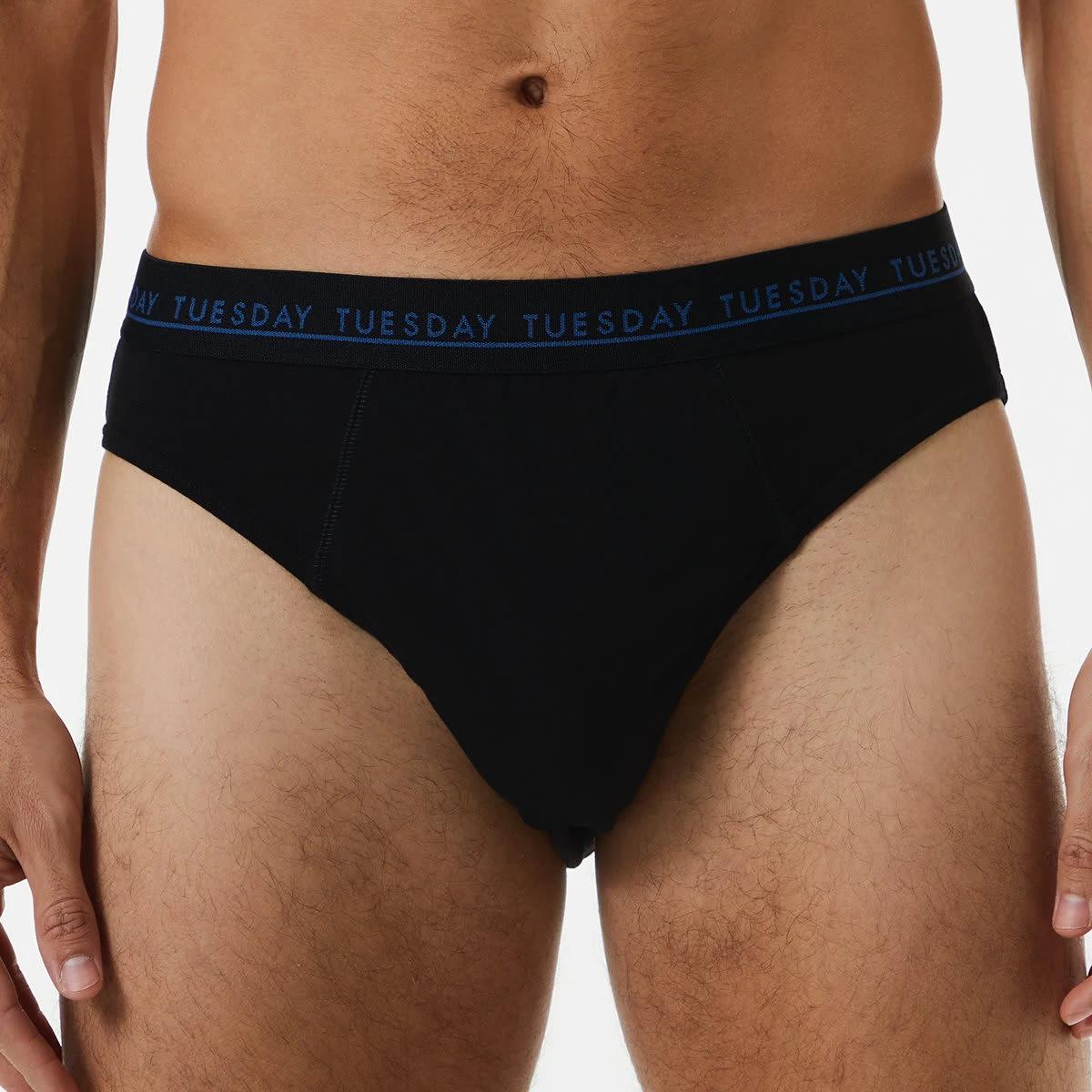 3 7 Pack Briefs BLACK, 3 of 10