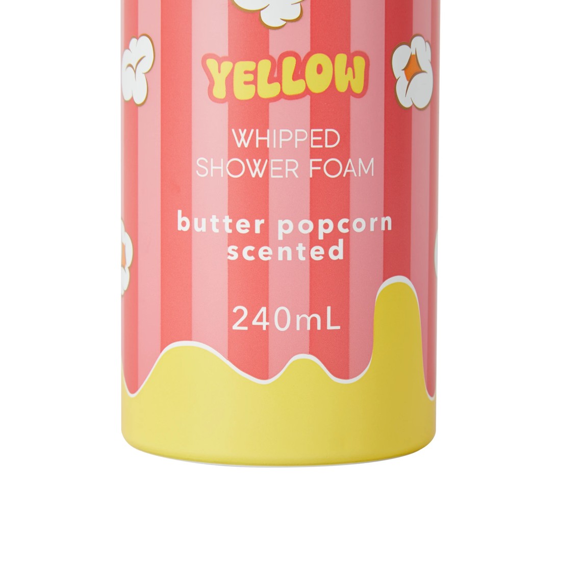 4 OXX Bodycare Yellow Whipped Shower Foam 240ml - Butter Popcorn Scented, 4 of 6