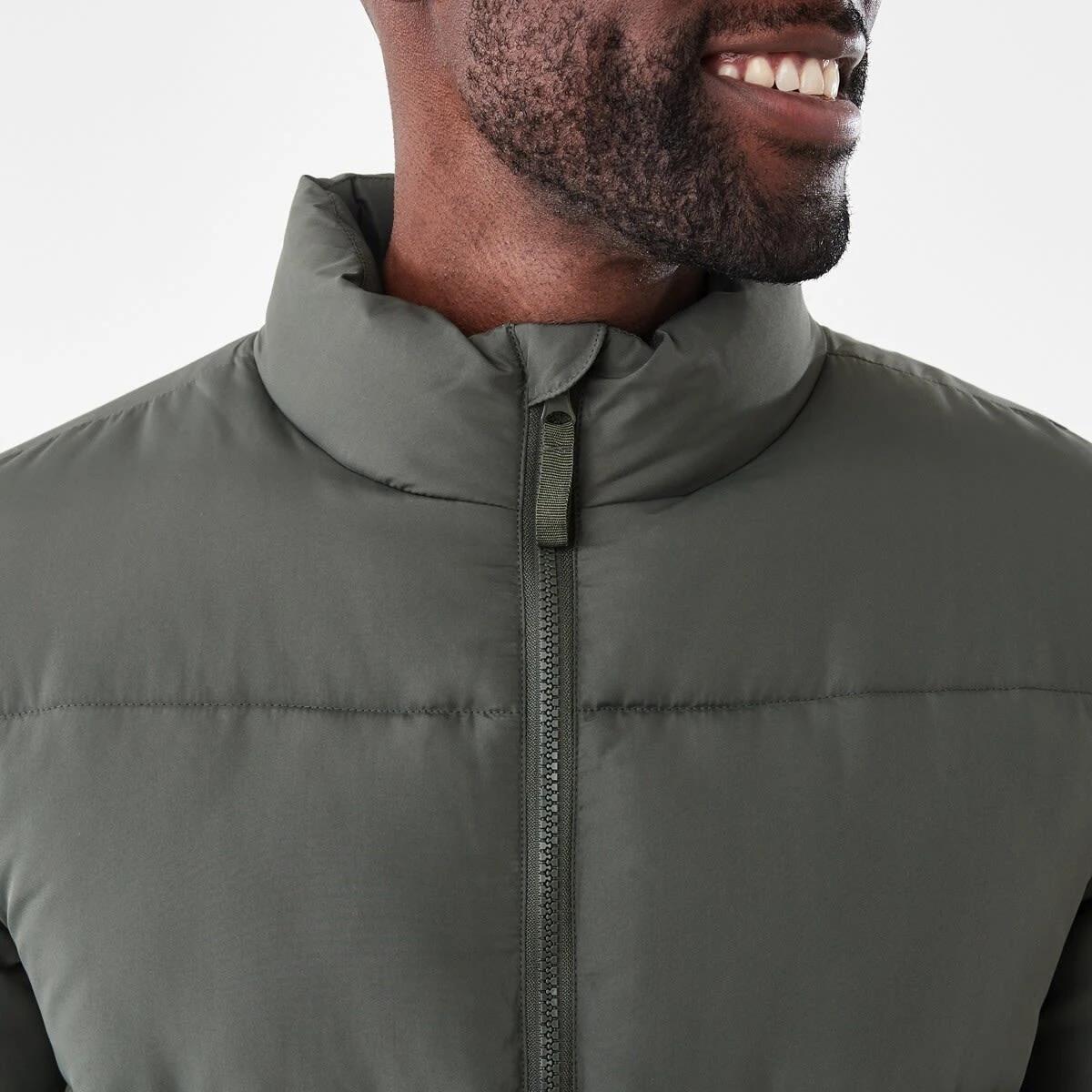 6 Funnel Neck Puffer Jacket Cargo Grn, 6 of 7
