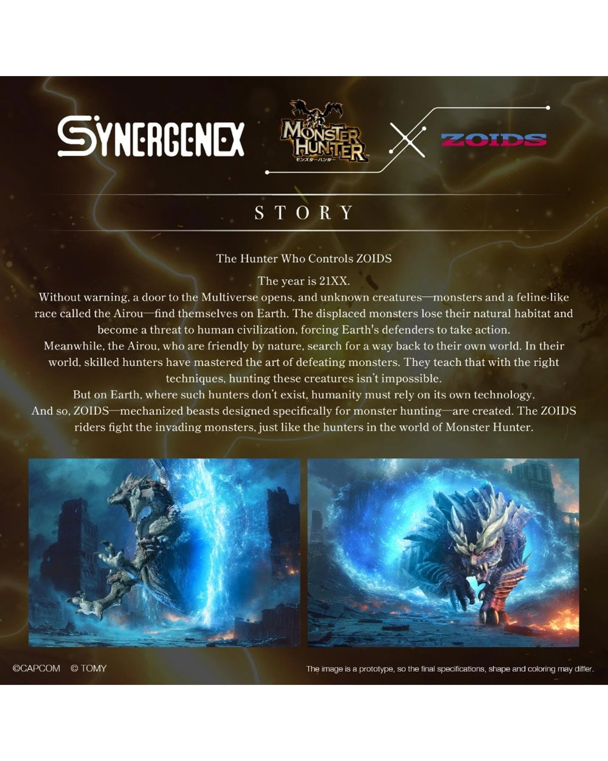 3 Tomy Zoids-X-Monster Hunter Knuckle Kong-X-Seiten Buildable Model Kit, 3 of 6