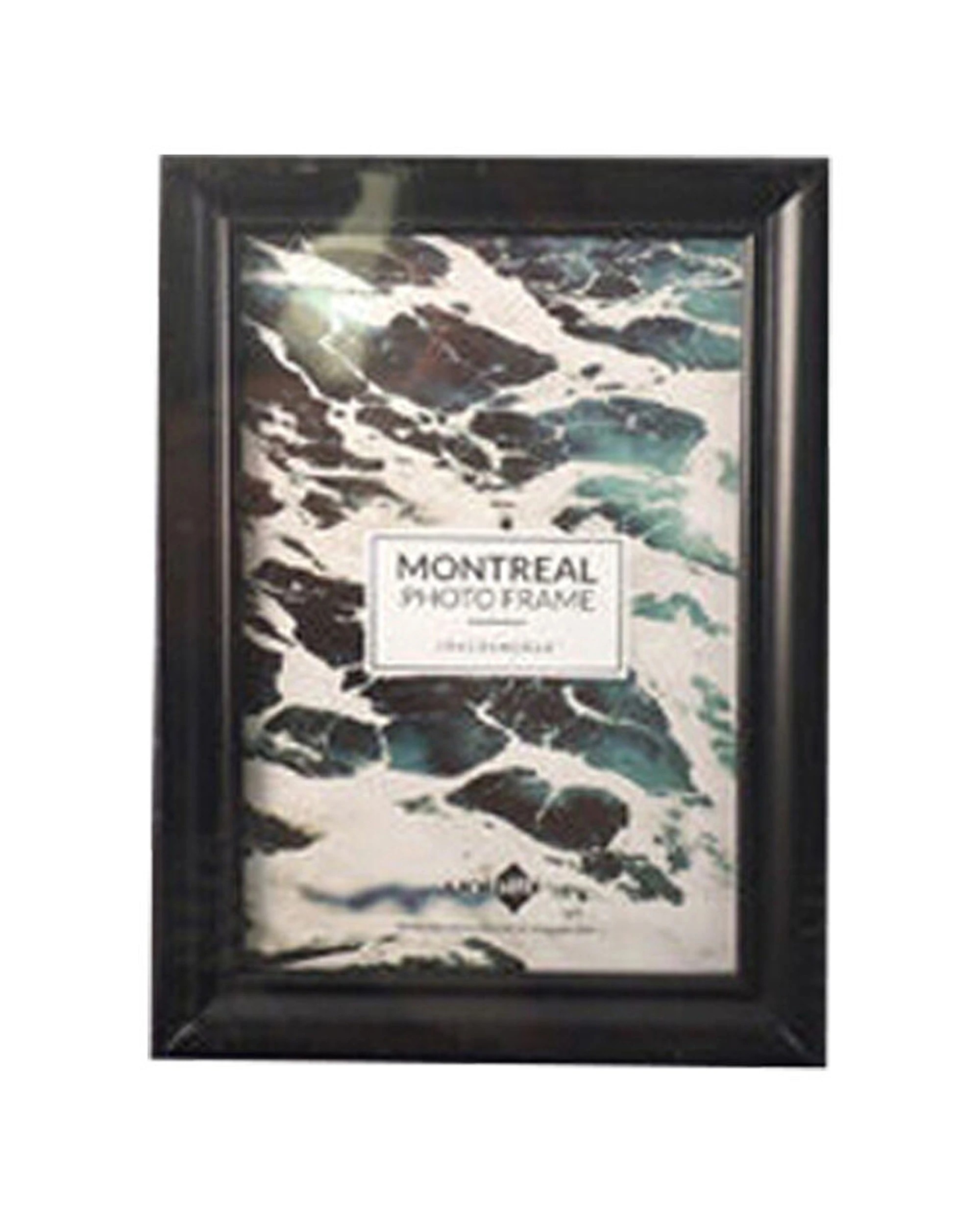 1 Unigift Montreal Glass Home Decor Picture Photo Frame 10x15cm - Multi, 1 of 2