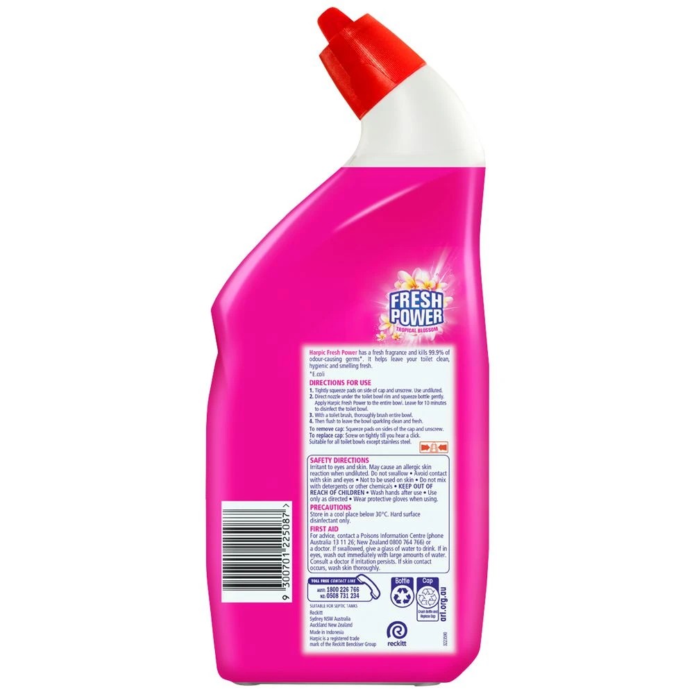 2 Harpic Toilet Cleaner Tropical Blossom 700mL, 2 of 2