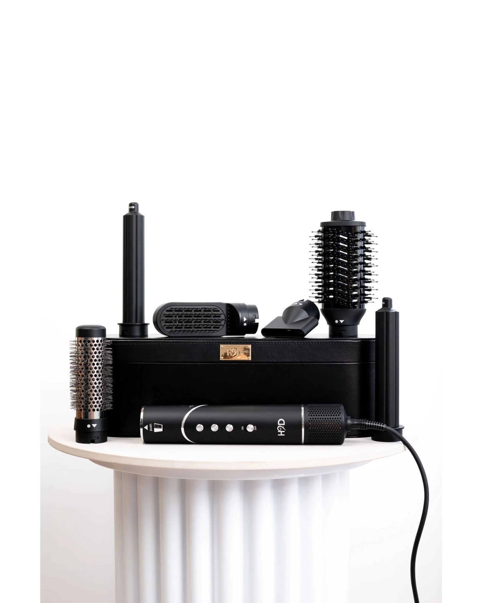7 H2D 6-in-1 Hair Styling Tool in Black Rose, 7 of 8