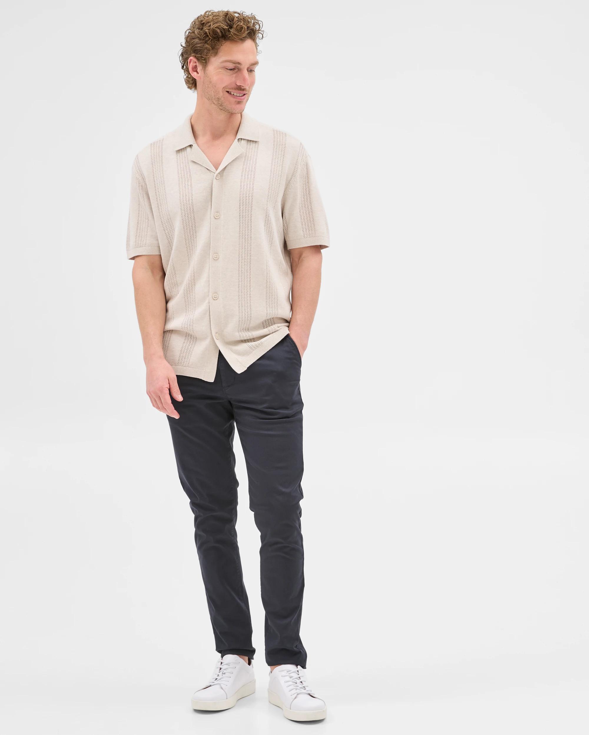 1 Target Australian Cotton Slim Chino Pants NAVY, 1 of 6