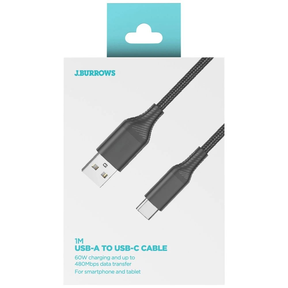 4 J.Burrows USB-A to USB-C Cable 1m, 4 of 5
