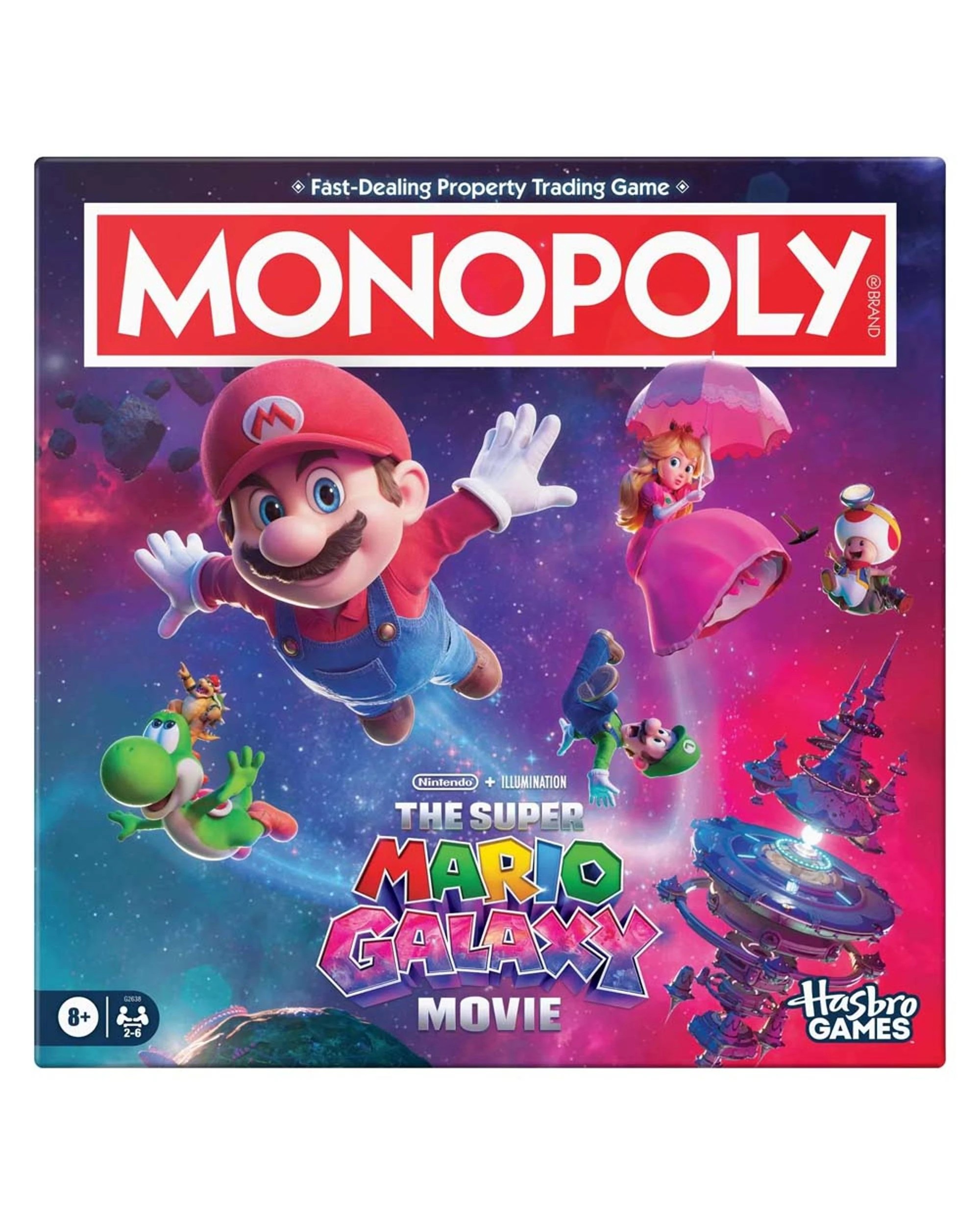 1 Monopoly: The Super Mario Galaxy Movie Edition, 1 of 4