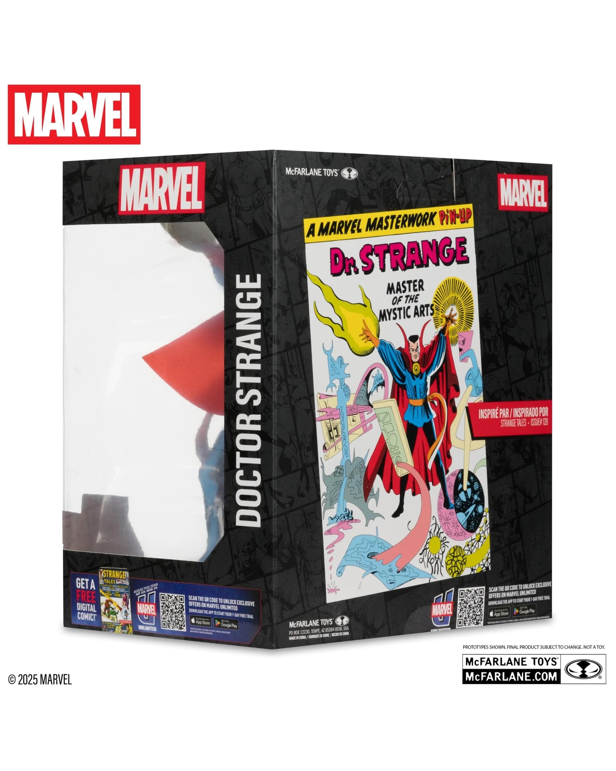 6 Marvel Collection Strange Tales #128 Doctor Strange 1:10 Scale Figure, 6 of 6