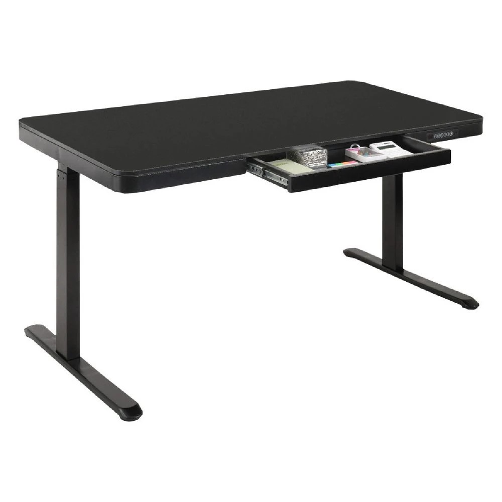 5 Newhaven Electric Sit Stand Desk with Drawer 1500mm Black Desks, Tables and Workstations, 5 of 10