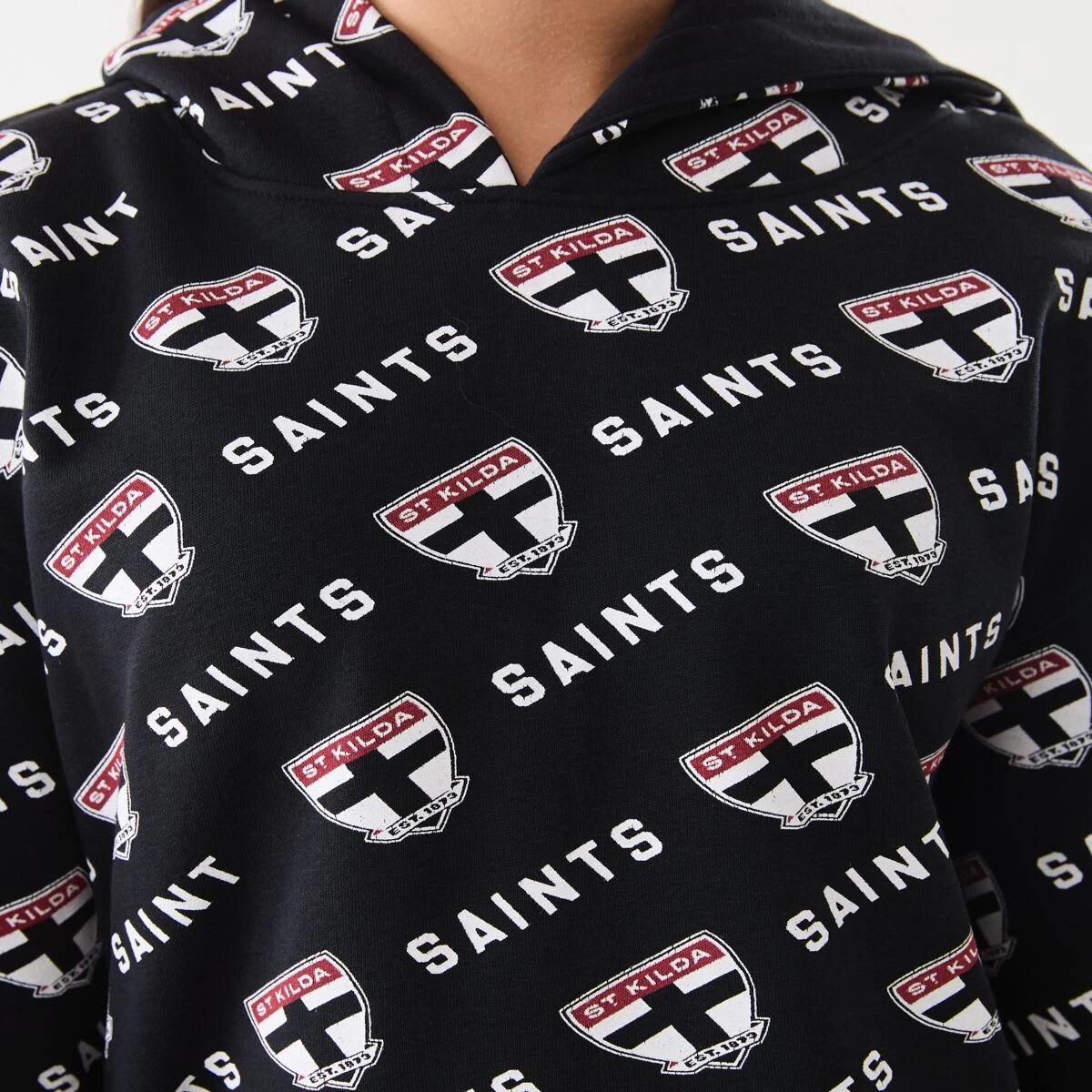 7 Official AFL Kids All Over Print Hoodie St Kilda, 7 of 10