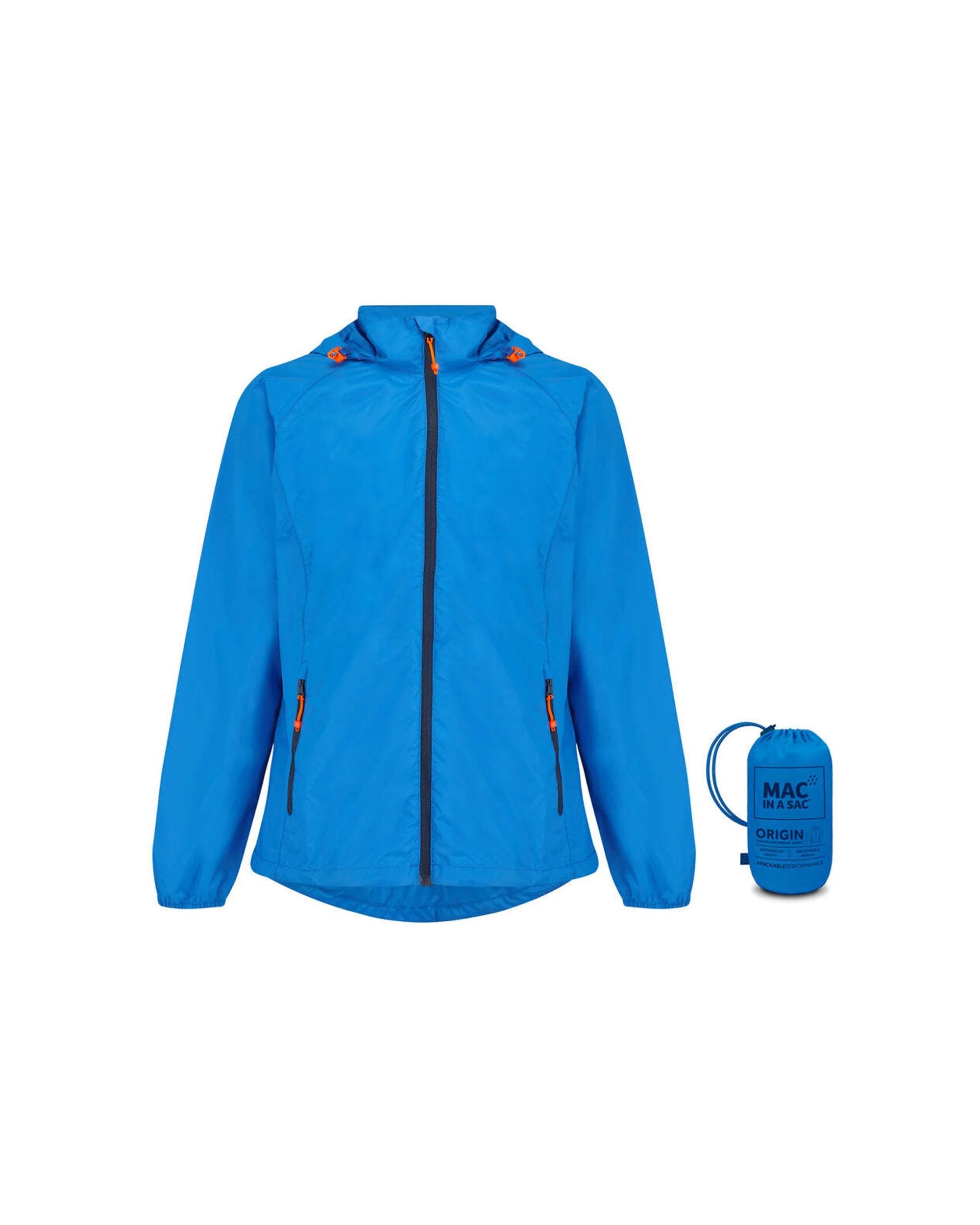 1 Mac In A Sac Unisex Adults Waterproof Jacket OCEAN, 1 of 7