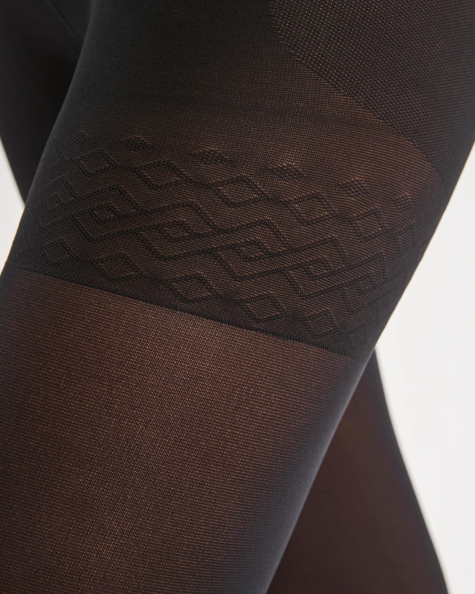 4 Ambra 1 Pack 80 Denier Bodyshaping Tights - Black BLACK, 4 of 5