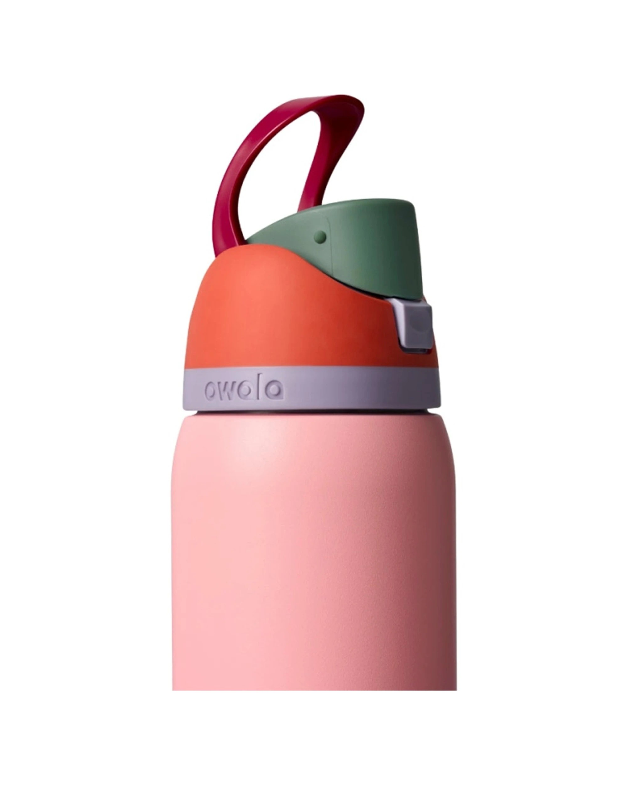 3 Owala FreeSip Stainless Steel Insulated 32oz Water Drink Bottle Sugar High - Red, 3 of 5