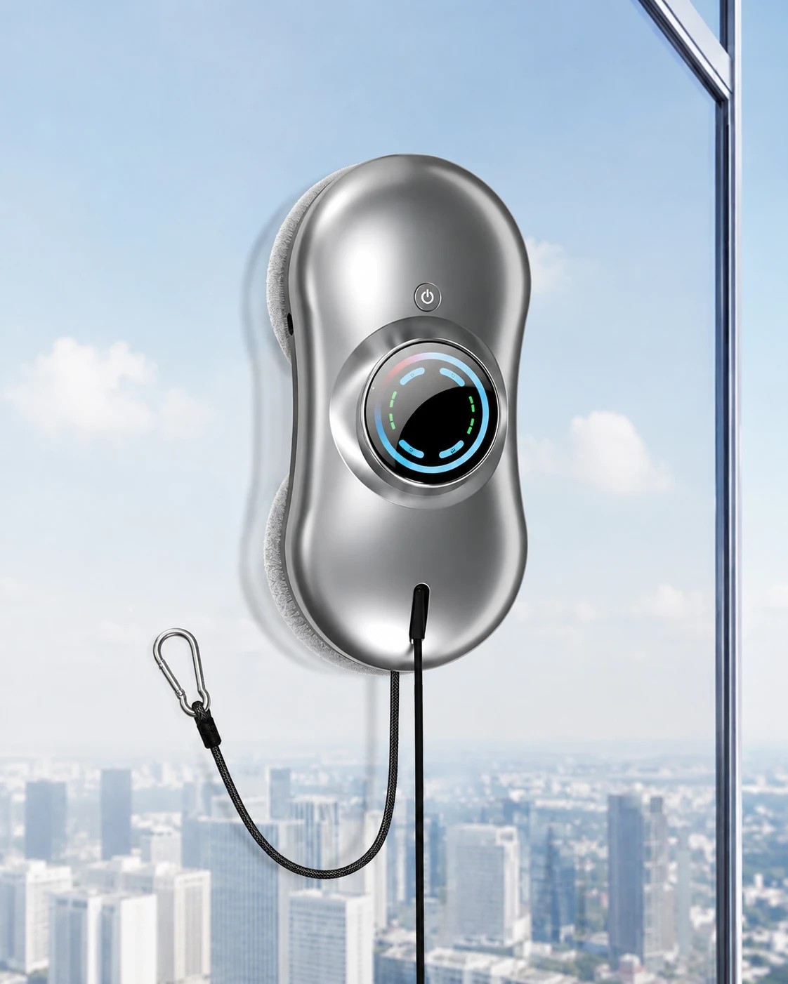 5 Advwin Window Cleaning Robot Auto Dual Water Spray - Silver, 5 of 9