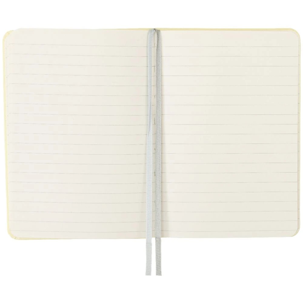 4 Modena A6 Linen Ruled Notebook Buttermilk, 4 of 5