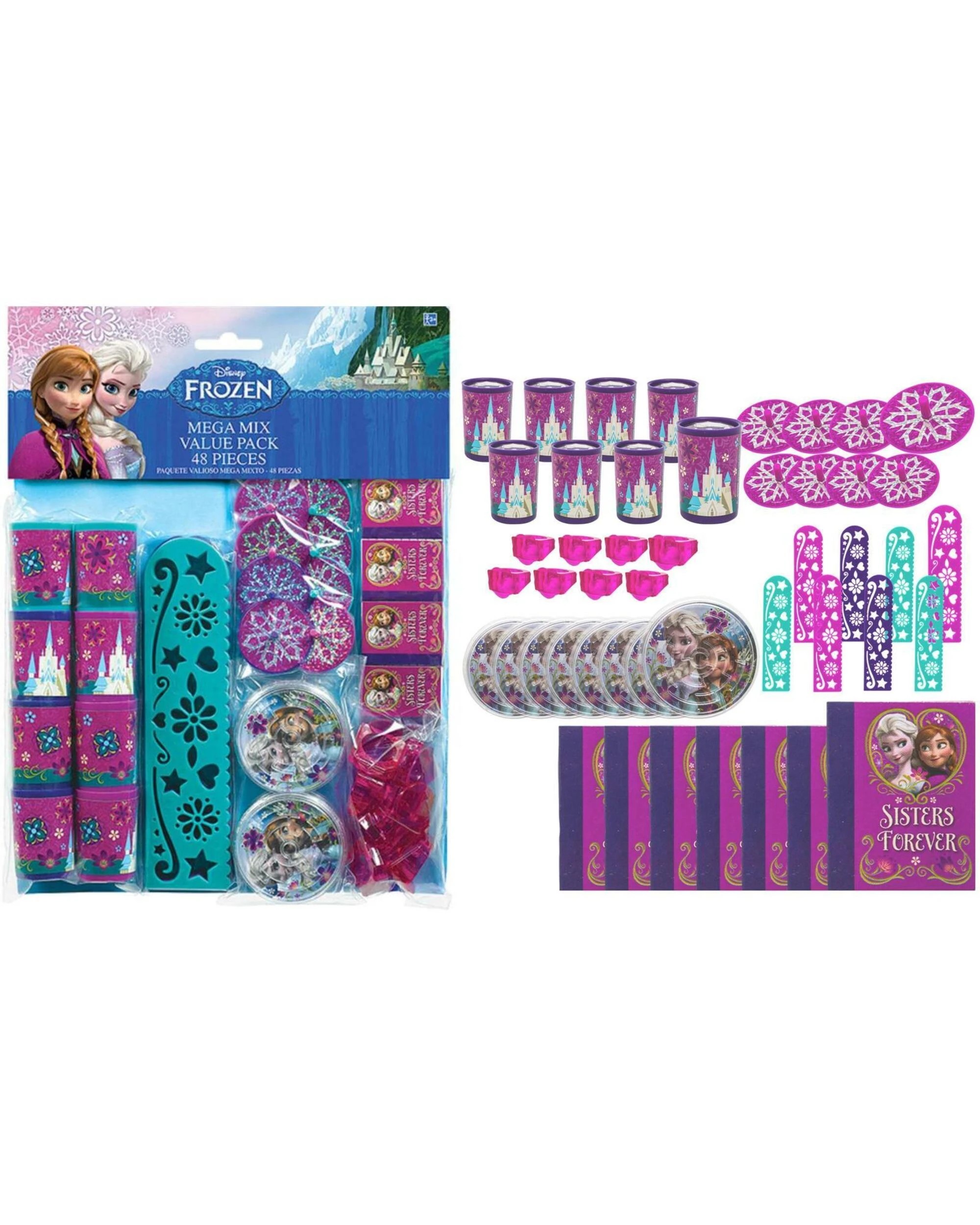1 Amscan Frozen Mega Value Favour Pack 48 Pieces, 1 of 1