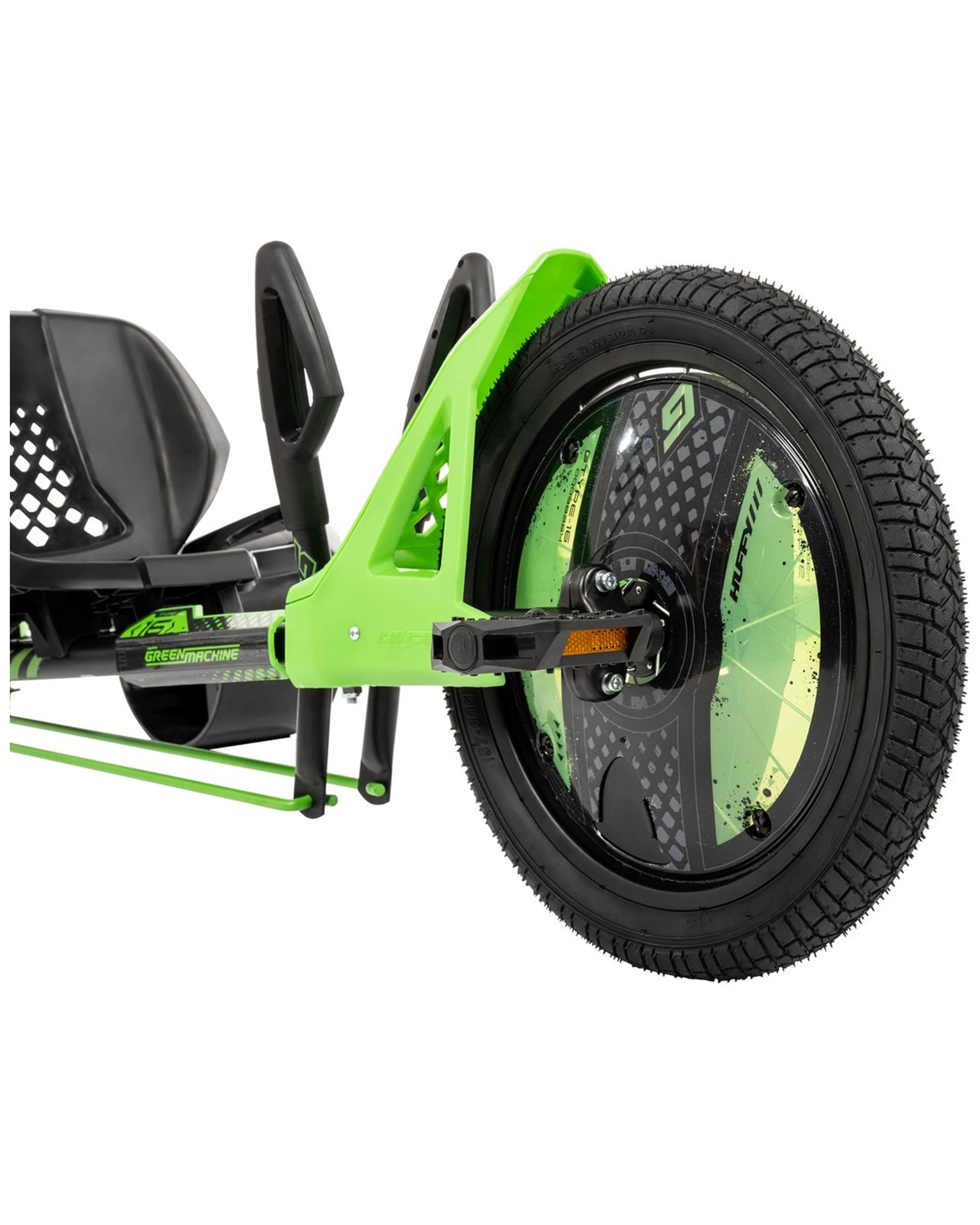4 Plum Play Au Green Machine 16 Inch Drift Trike With Adjustable Seat Age 5 And Up - Green, 4 of 8