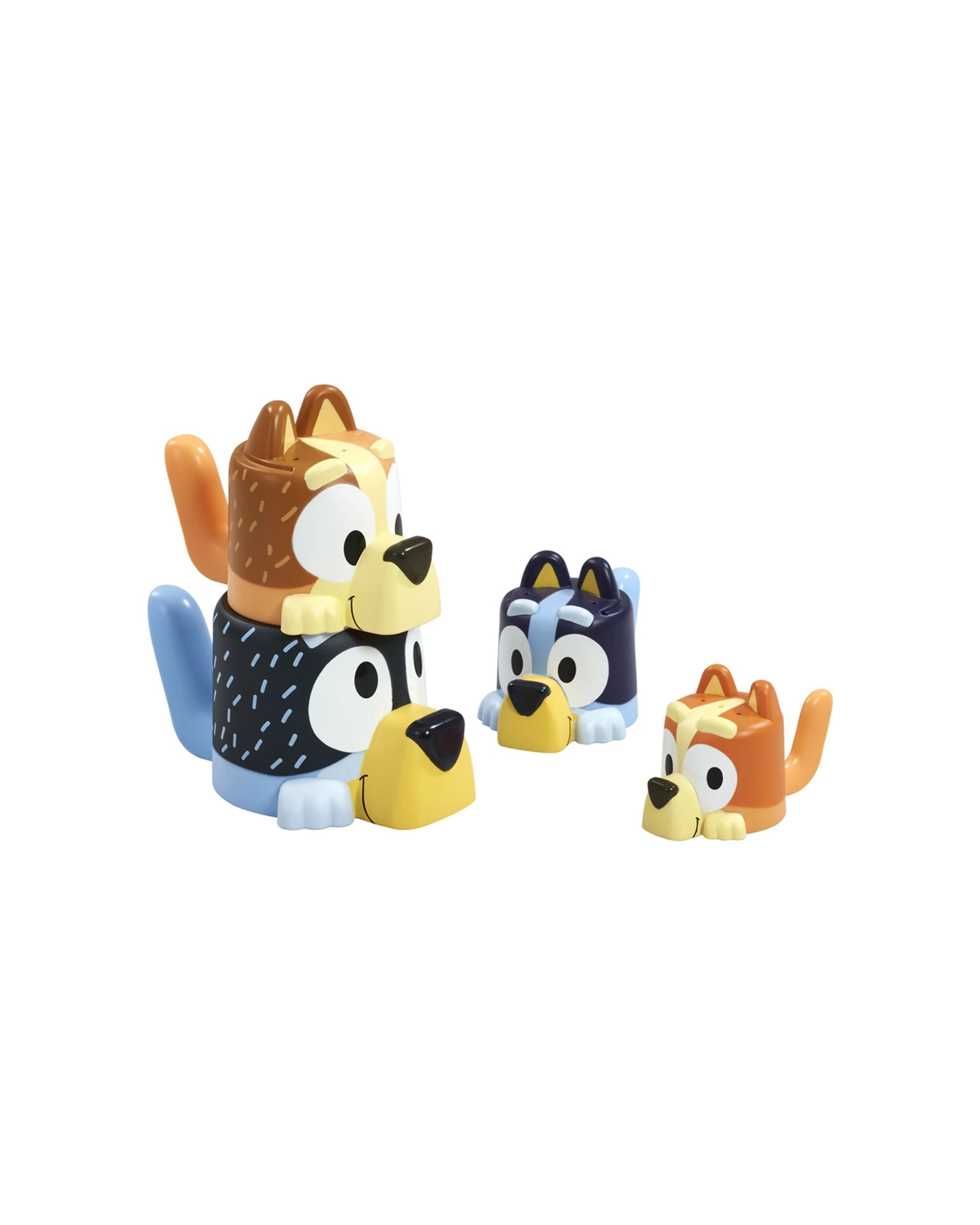 4 Bluey Family Pourers Bath Kids/Children Splash & Float Bath Toys - Multi, 4 of 9